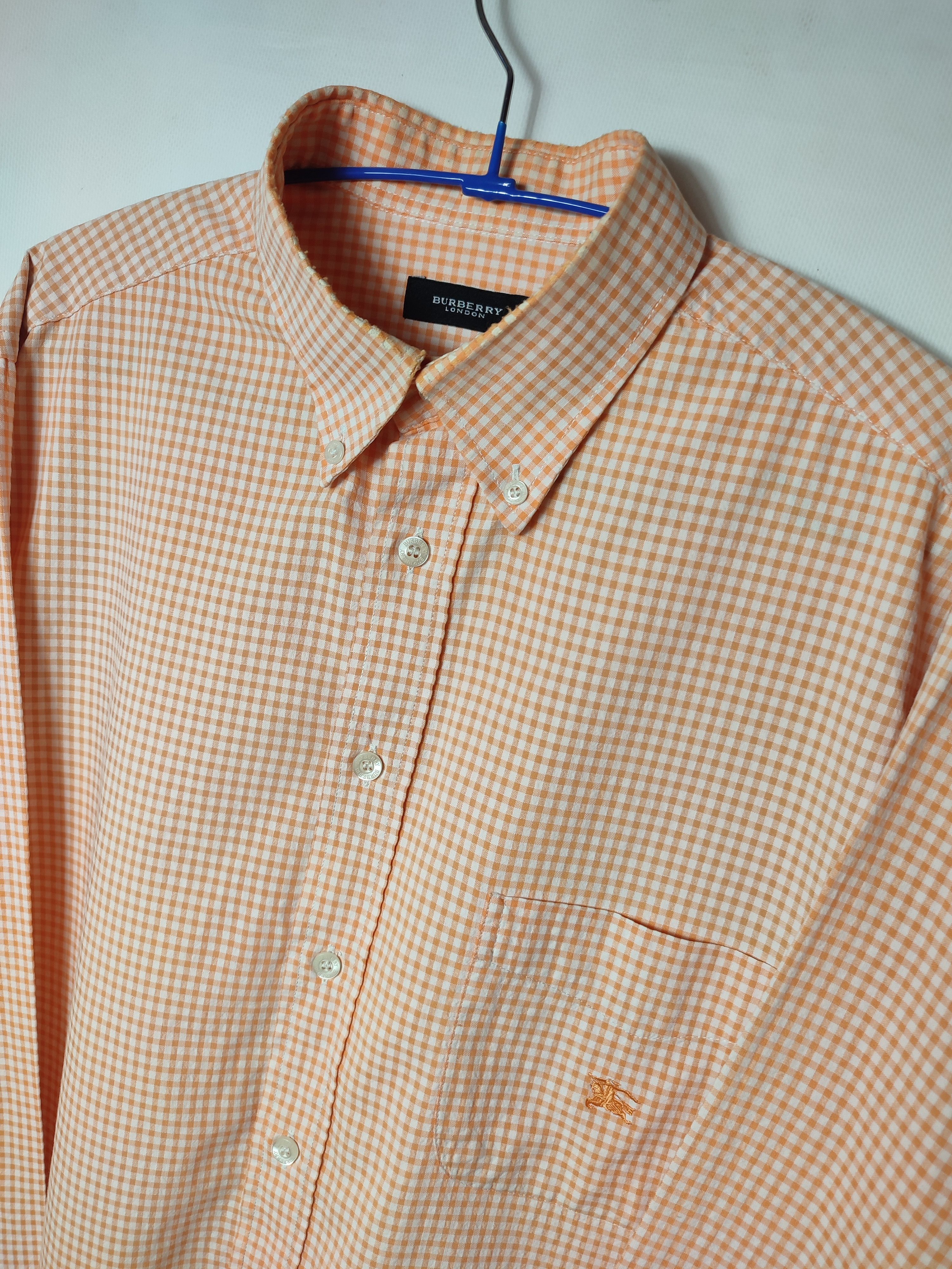 Burberry Burberry London peach shirt Size US L / EU 52-54 / 3 - 1 Thumbnail