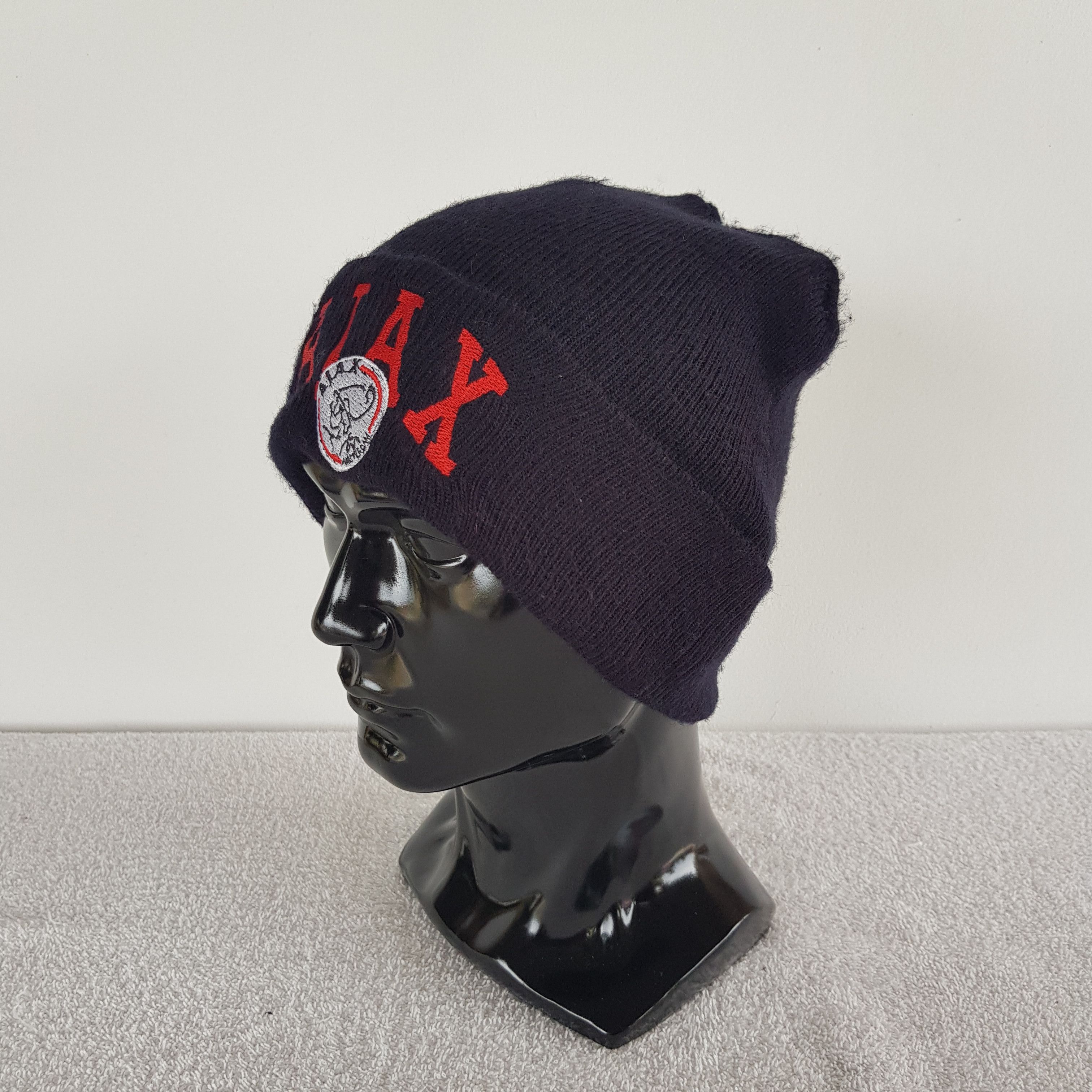 Japanese Brand × Vintage Amsterdamsche Football Club Ajax Beanie Snow Cap Hats Size ONE SIZE - 2 Thumbnail