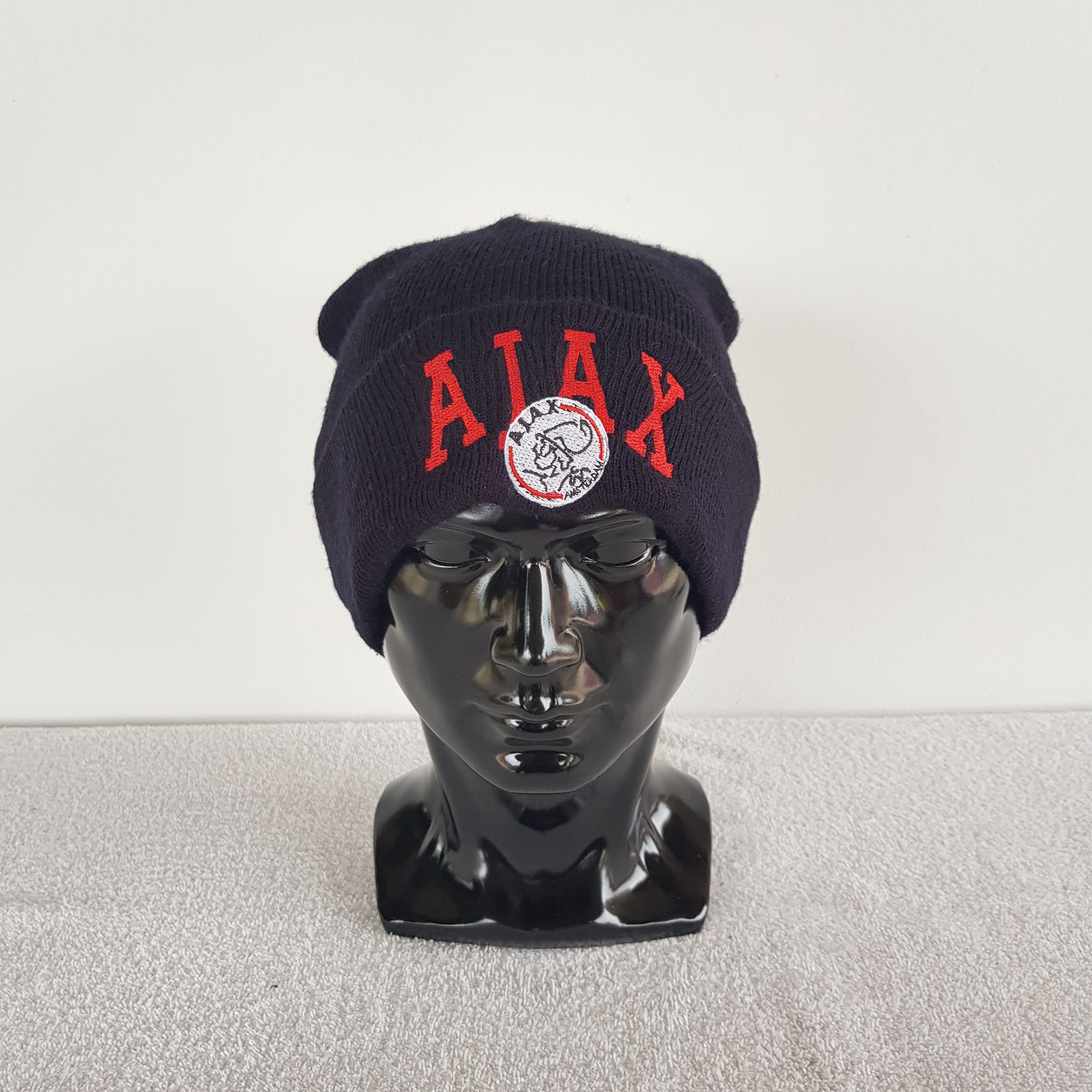 Japanese Brand × Vintage Amsterdamsche Football Club Ajax Beanie Snow Cap Hats Size ONE SIZE - 1 Thumbnail