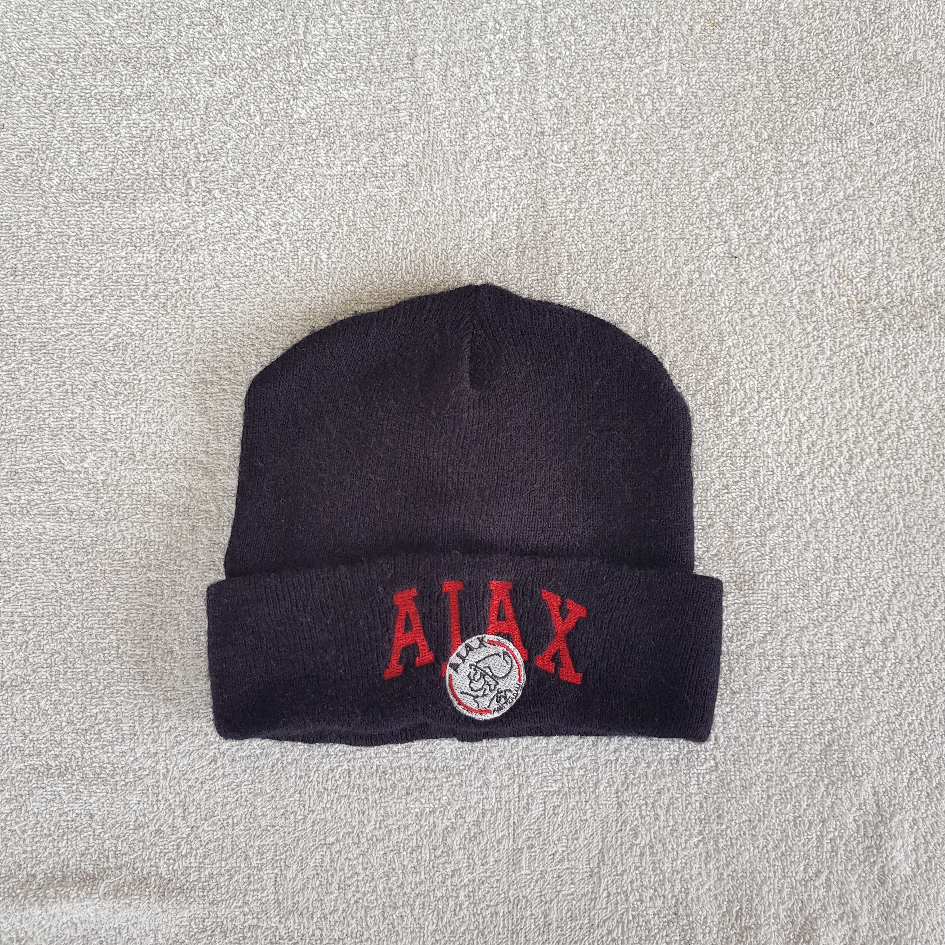 Japanese Brand × Vintage Amsterdamsche Football Club Ajax Beanie Snow Cap Hats Size ONE SIZE - 5 Thumbnail