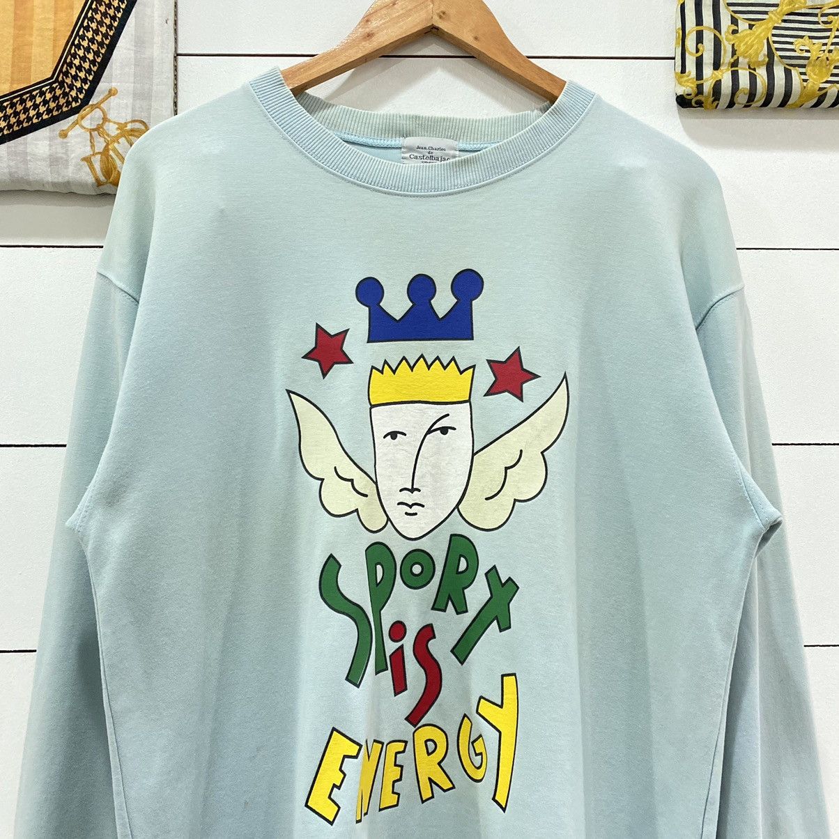 Designer × Jean Charles De Castelbajac × Vintage Jean Charles de Castelbajac Long Sleeve Shirt Size US M / EU 48-50 / 2 - 3 Thumbnail