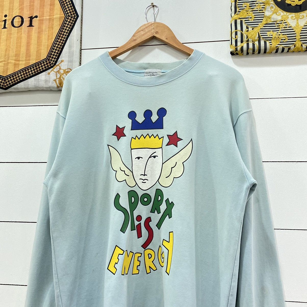 Designer × Jean Charles De Castelbajac × Vintage Jean Charles de Castelbajac Long Sleeve Shirt Size US M / EU 48-50 / 2 - 2 Thumbnail
