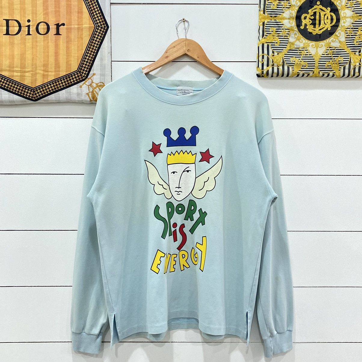 Designer × Jean Charles De Castelbajac × Vintage Jean Charles de Castelbajac Long Sleeve Shirt Size US M / EU 48-50 / 2 - 1 Thumbnail