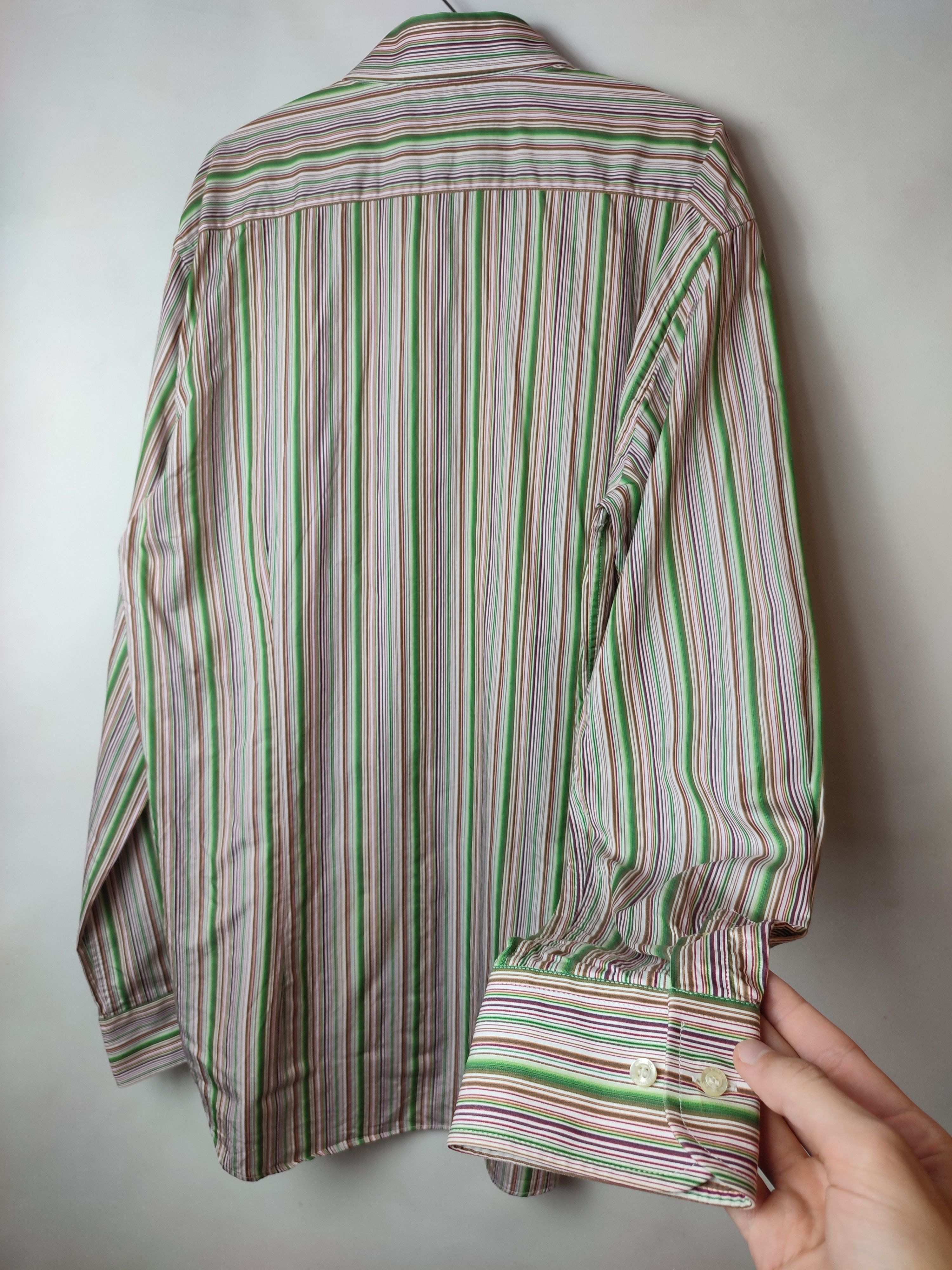 Designer Etro striped shirt Size US XL / EU 56 / 4 - 6 Thumbnail