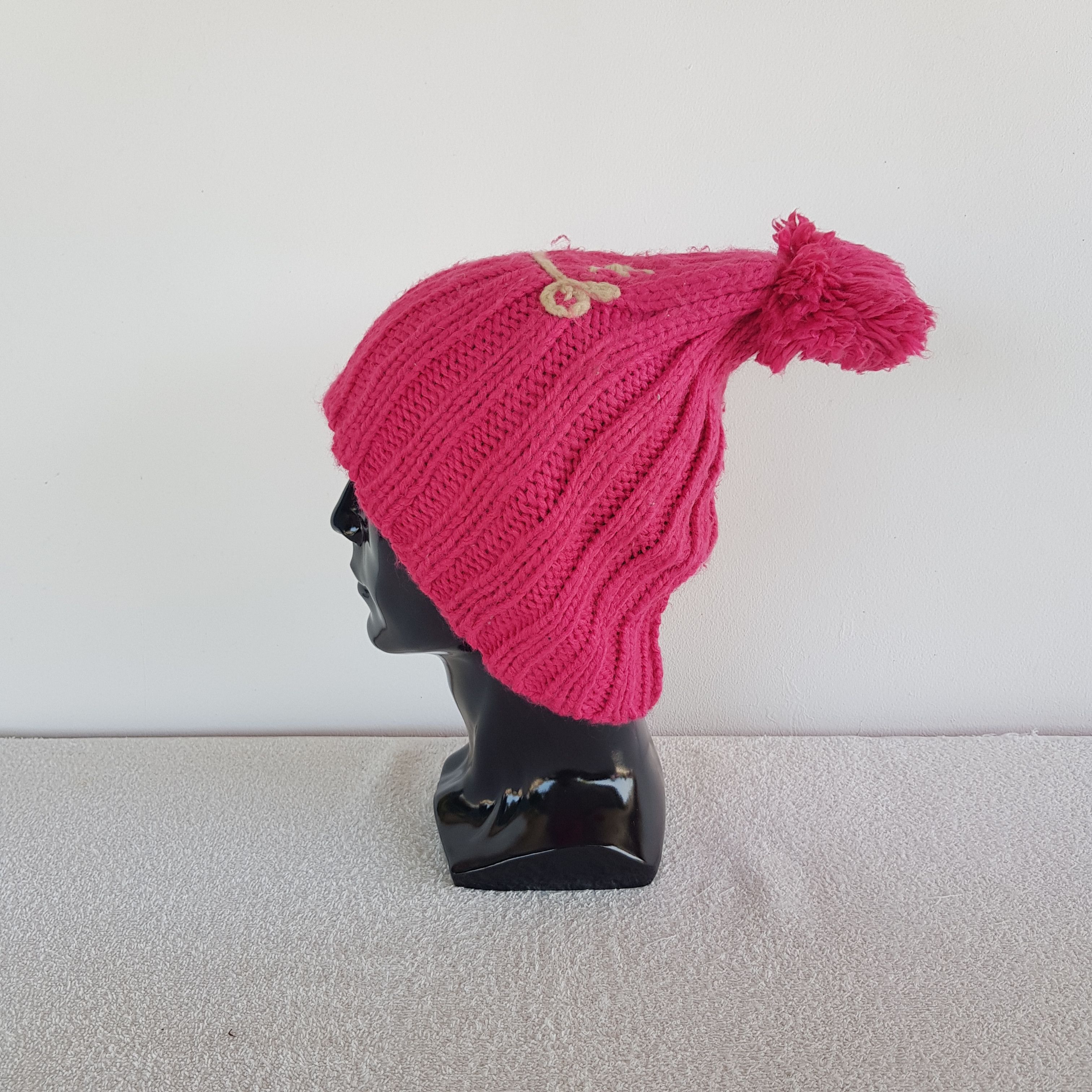 Japanese Brand × Vintage Japanese Beams Beanie Knitted Smile Beams Plus Hats Size ONE SIZE - 6 Thumbnail
