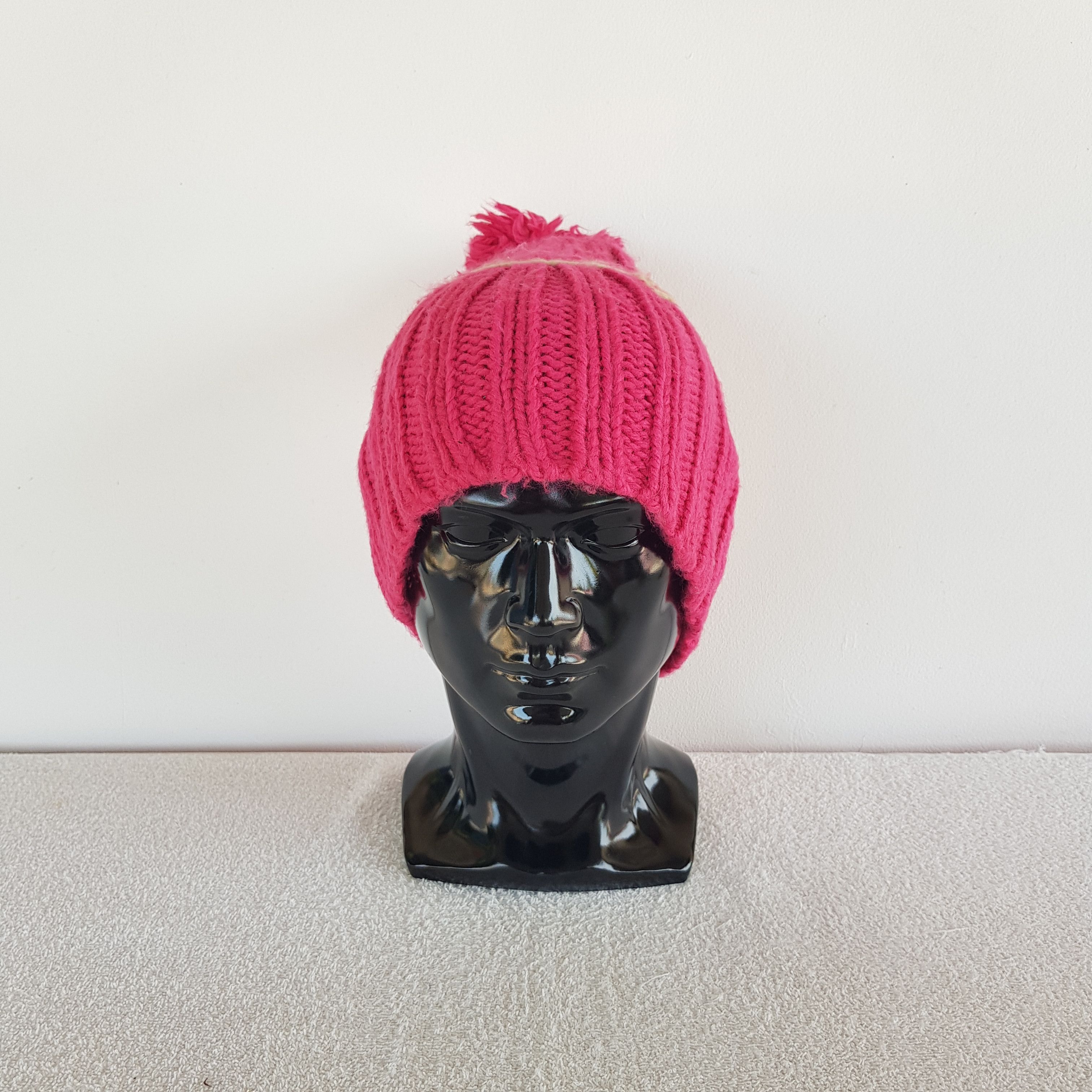 Japanese Brand × Vintage Japanese Beams Beanie Knitted Smile Beams Plus Hats Size ONE SIZE - 3 Thumbnail