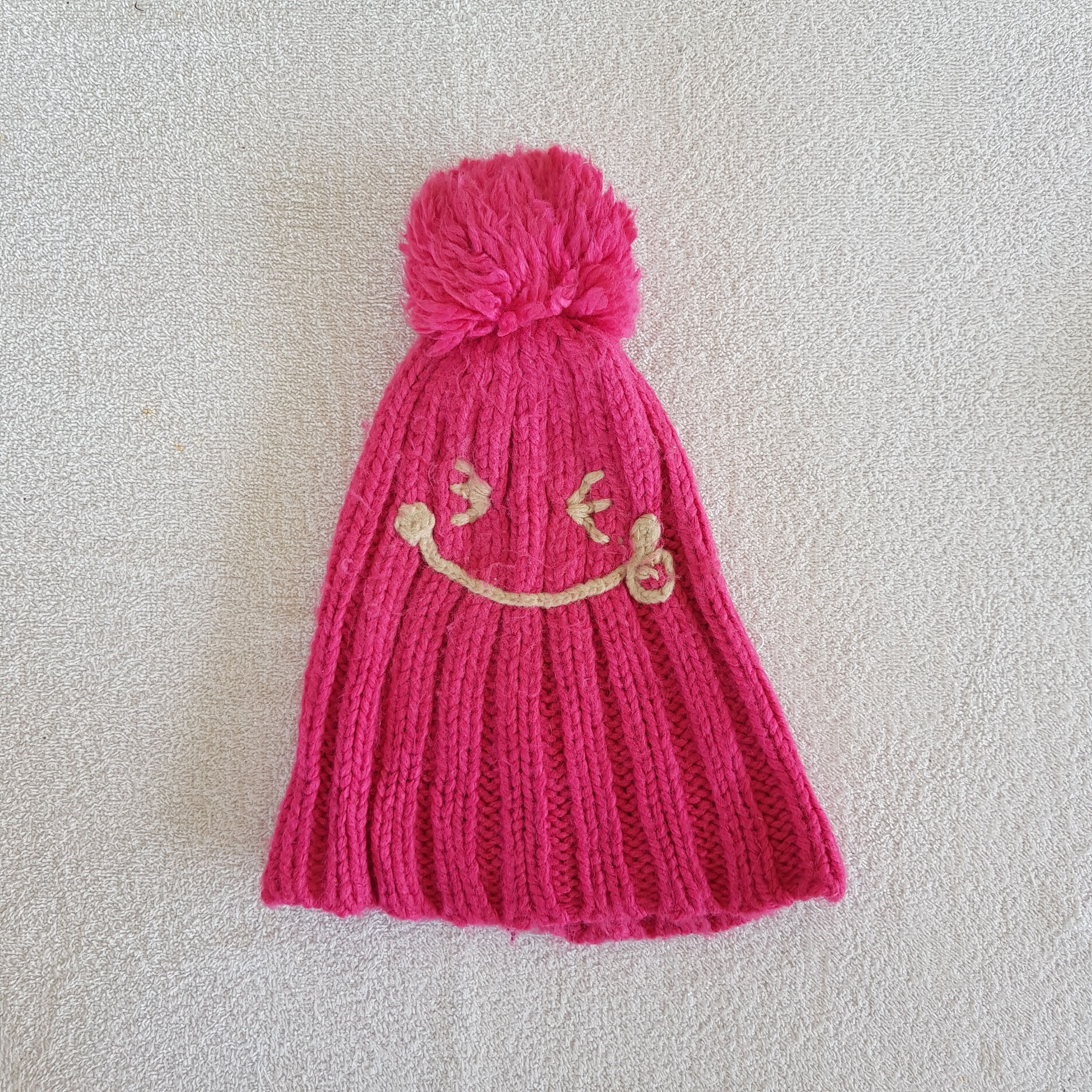 Japanese Brand × Vintage Japanese Beams Beanie Knitted Smile Beams Plus Hats Size ONE SIZE - 1 Thumbnail