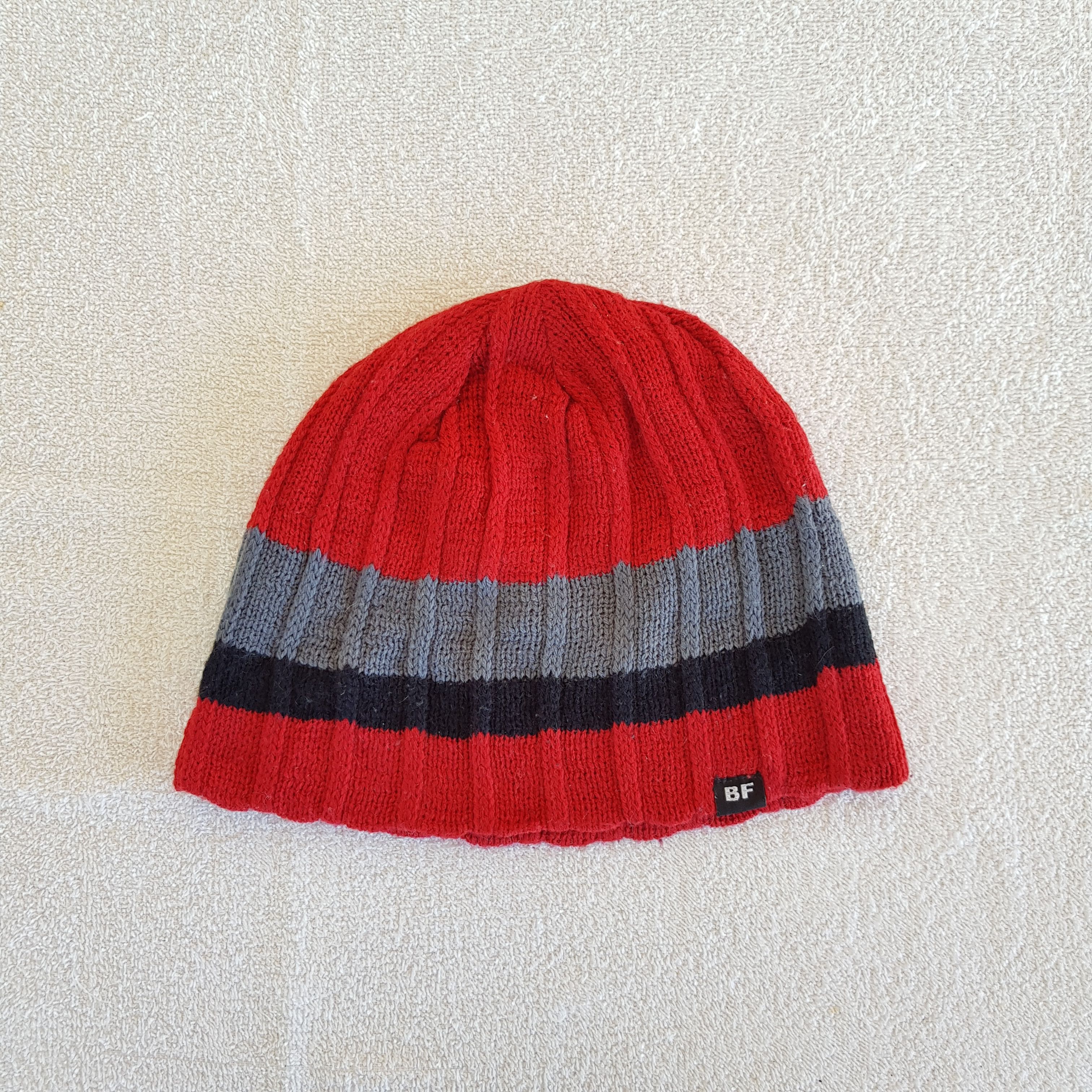 Japanese Brand × Vintage BF Japanese Beanie Snow Knitted Crochet Cap Hats Size ONE SIZE - 5 Thumbnail