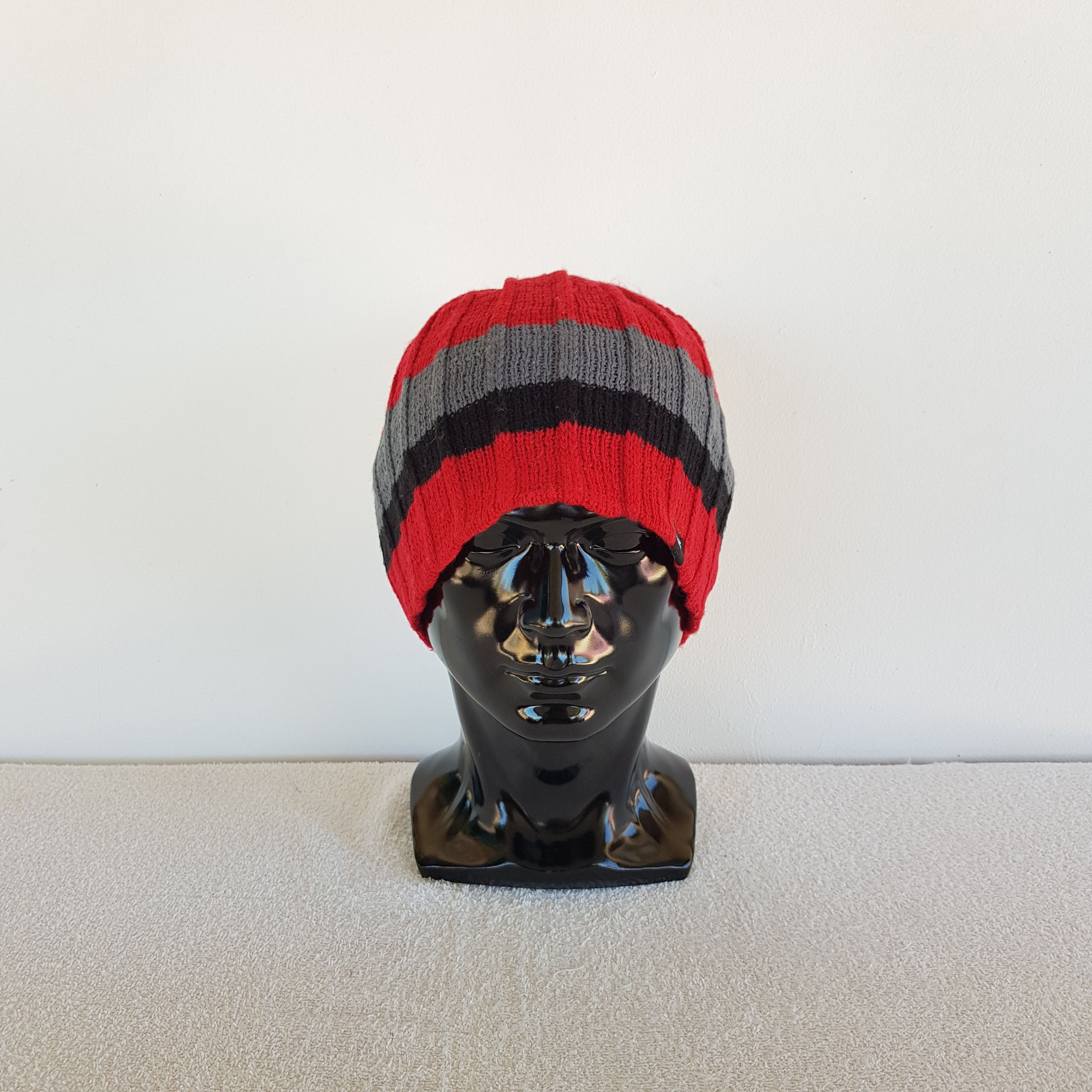 Japanese Brand × Vintage BF Japanese Beanie Snow Knitted Crochet Cap Hats Size ONE SIZE - 2 Thumbnail