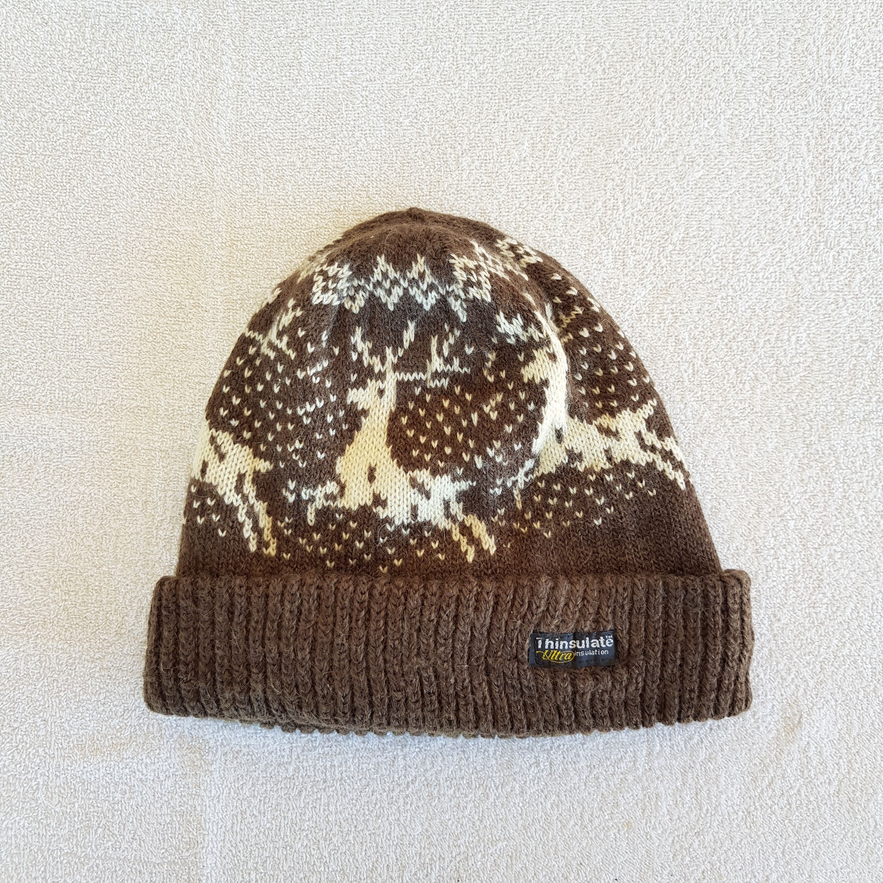 Japanese Brand × Vintage Vintage Unknown Japanese Hats Knitted Crochet Beanie Size ONE SIZE - 5 Thumbnail