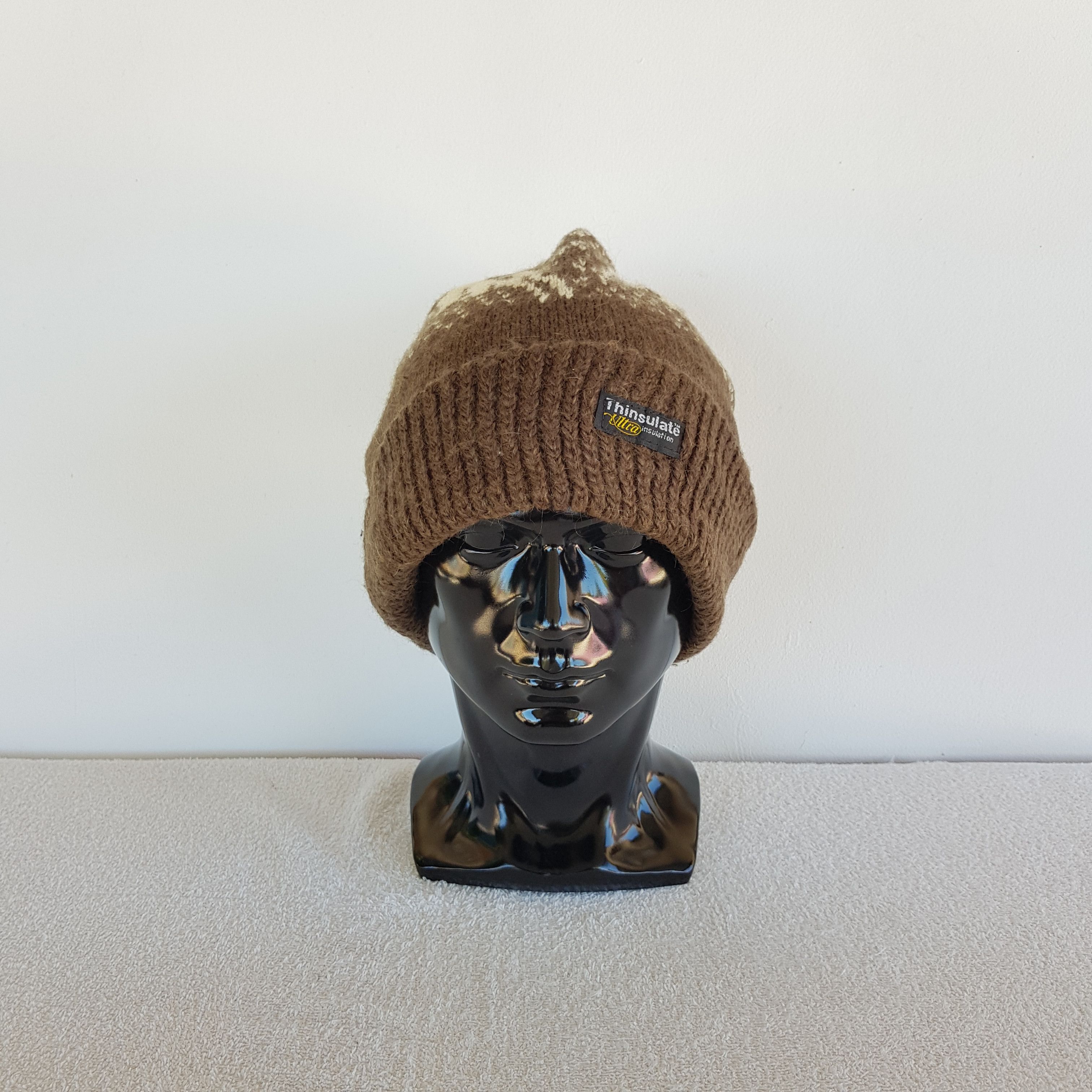 Japanese Brand × Vintage Vintage Unknown Japanese Hats Knitted Crochet Beanie Size ONE SIZE - 2 Thumbnail