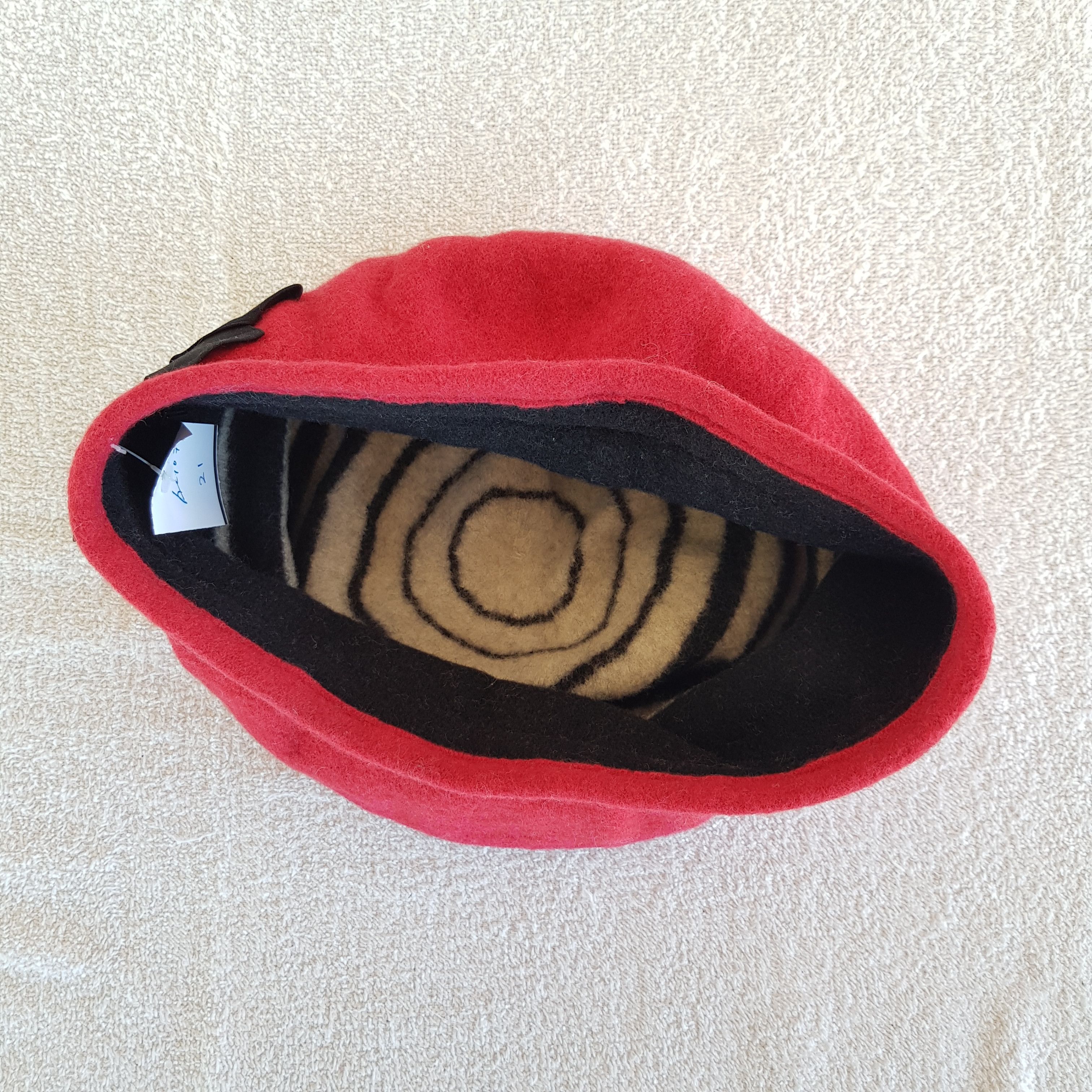 Japanese Brand × Vintage Vintage Wool Baret Beanie Unknown Japanese Hats - AC10779. Size ONE SIZE - 6 Thumbnail