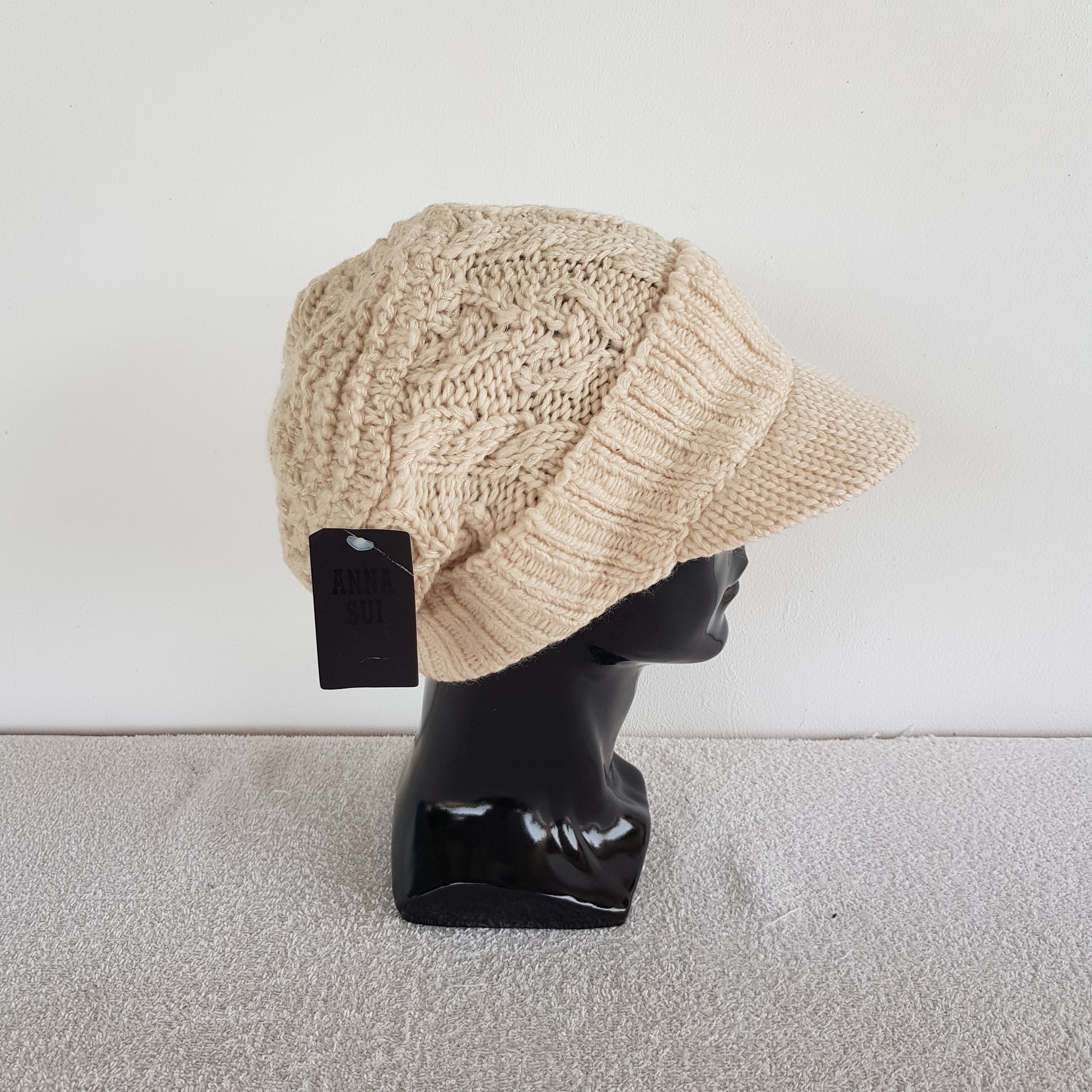 Japanese Brand × Vintage Japanese Knitted Crochet Beanie Snow Cap Japanese Hats Size ONE SIZE - 3 Thumbnail