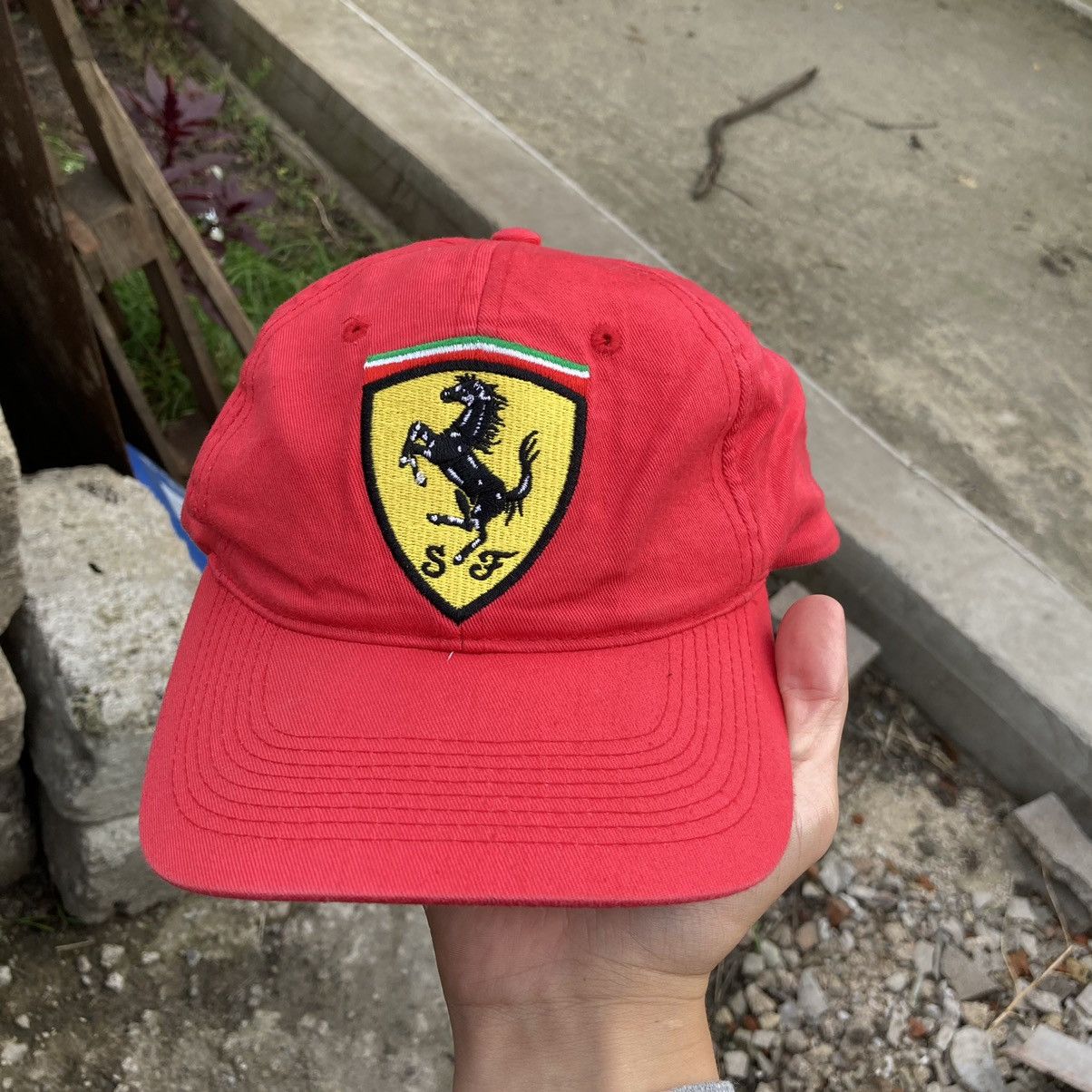 Ferrari × Vintage Vintage Ferrari racing red cap Size ONE SIZE - 1 Thumbnail