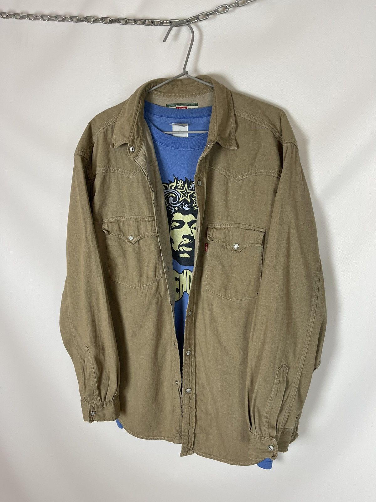 Levi's Levi’s vintage 90s denim button up long sleeve shirt Size US L / EU 52-54 / 3 - 2 Thumbnail