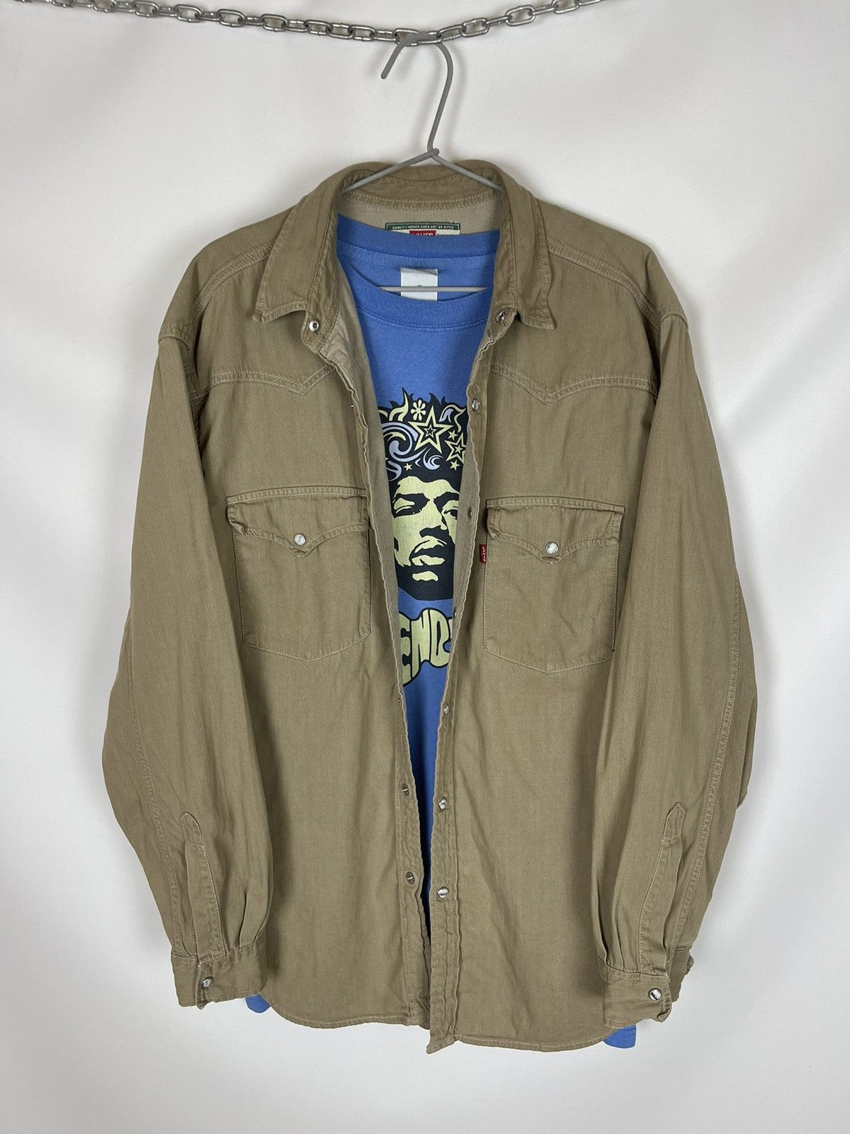Levi's Levi’s vintage 90s denim button up long sleeve shirt Size US L / EU 52-54 / 3 - 1 Thumbnail