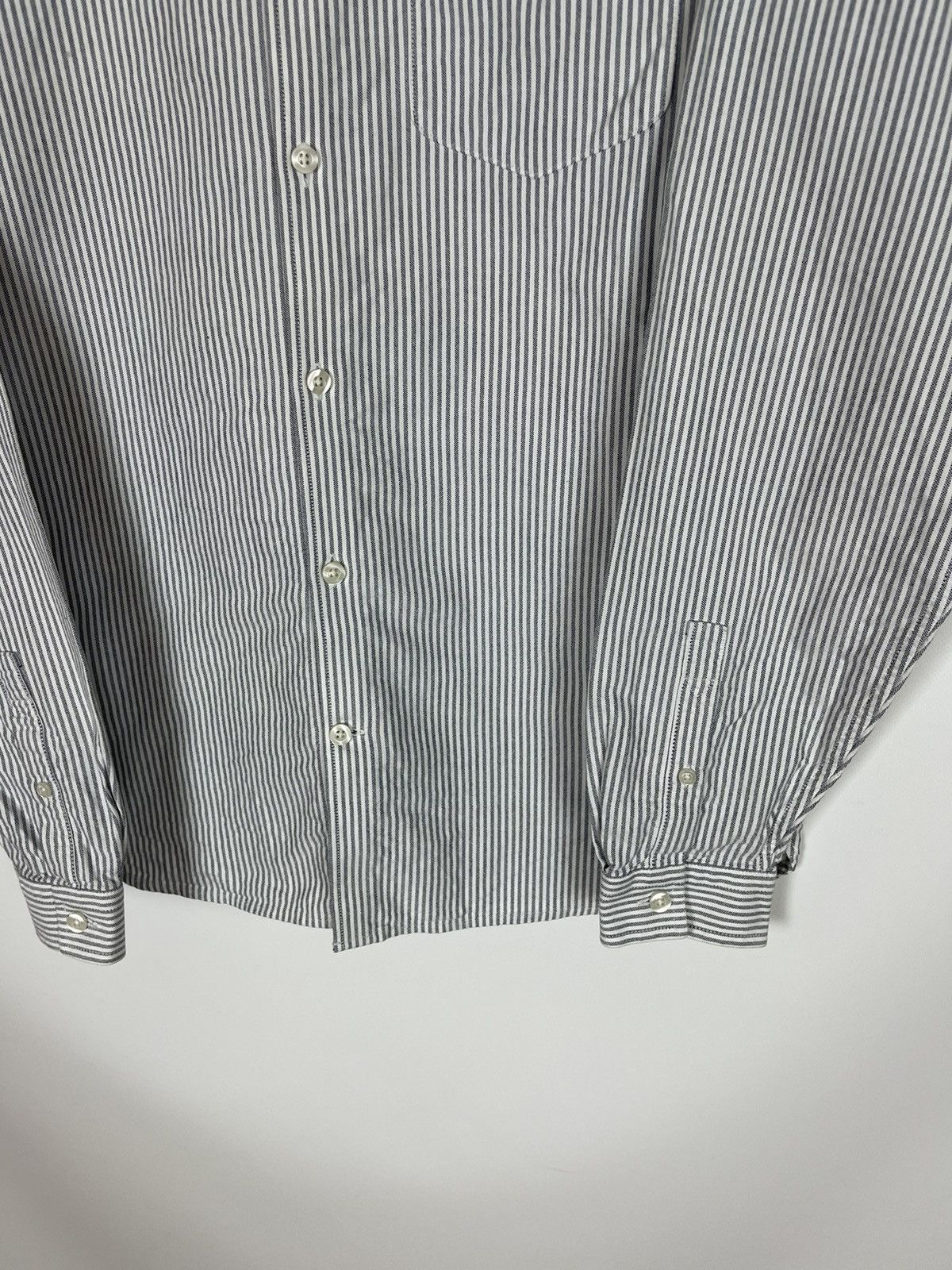 Fred Perry Fred Perry striped long sleeve button up shirt logo Size US M / EU 48-50 / 2 - 5 Thumbnail