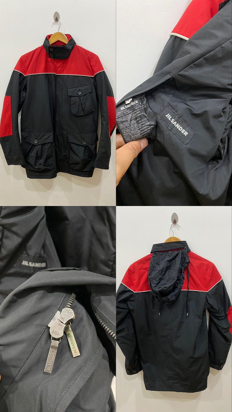 JIL SANDER RAF SIMONS期　ナイロンジャケット Jil Sander × Raf Simons Raf Simons for Jil Sander SS11