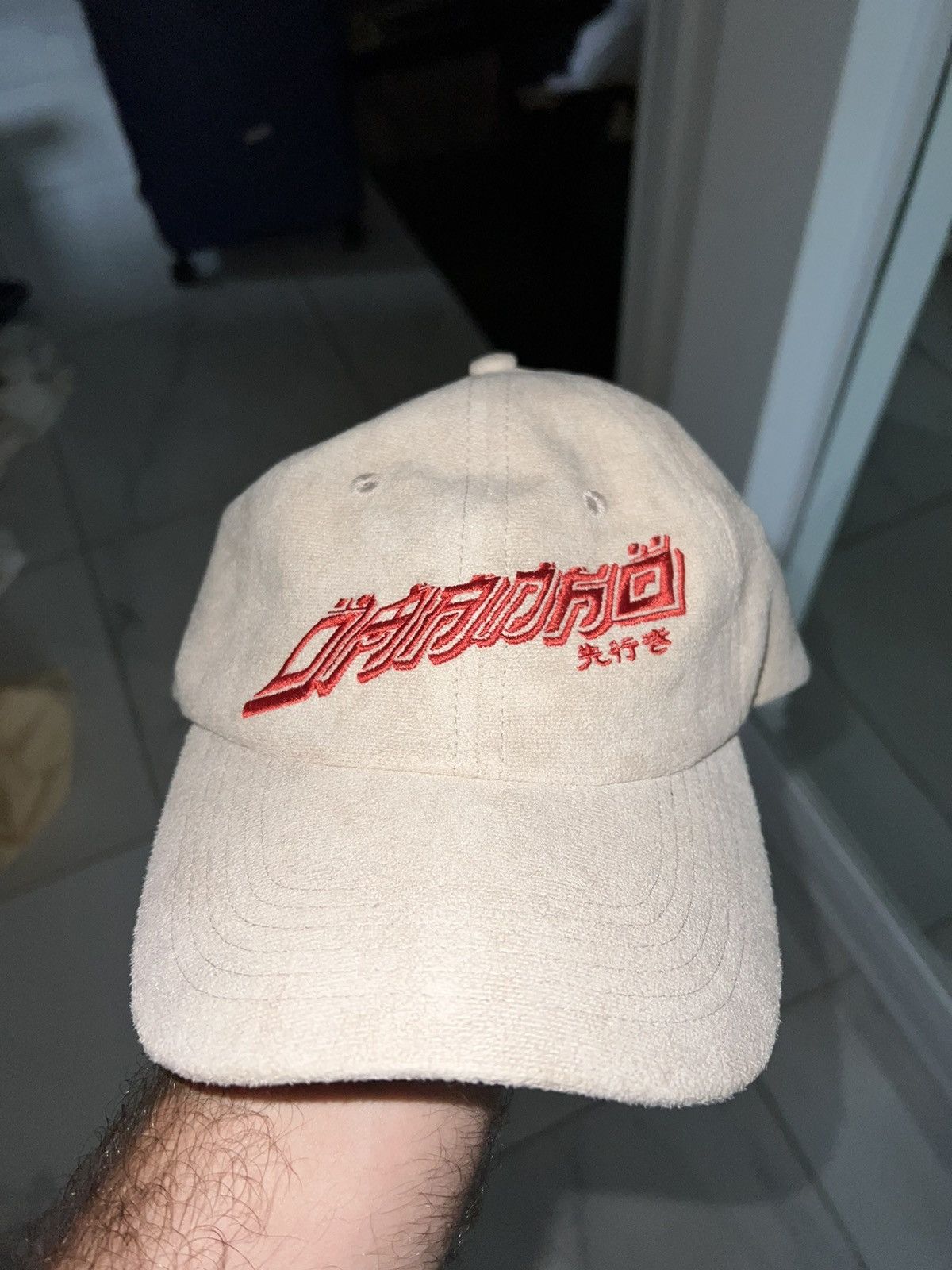 Japanese Brand Ömanko beige cap Size ONE SIZE - 1 Thumbnail