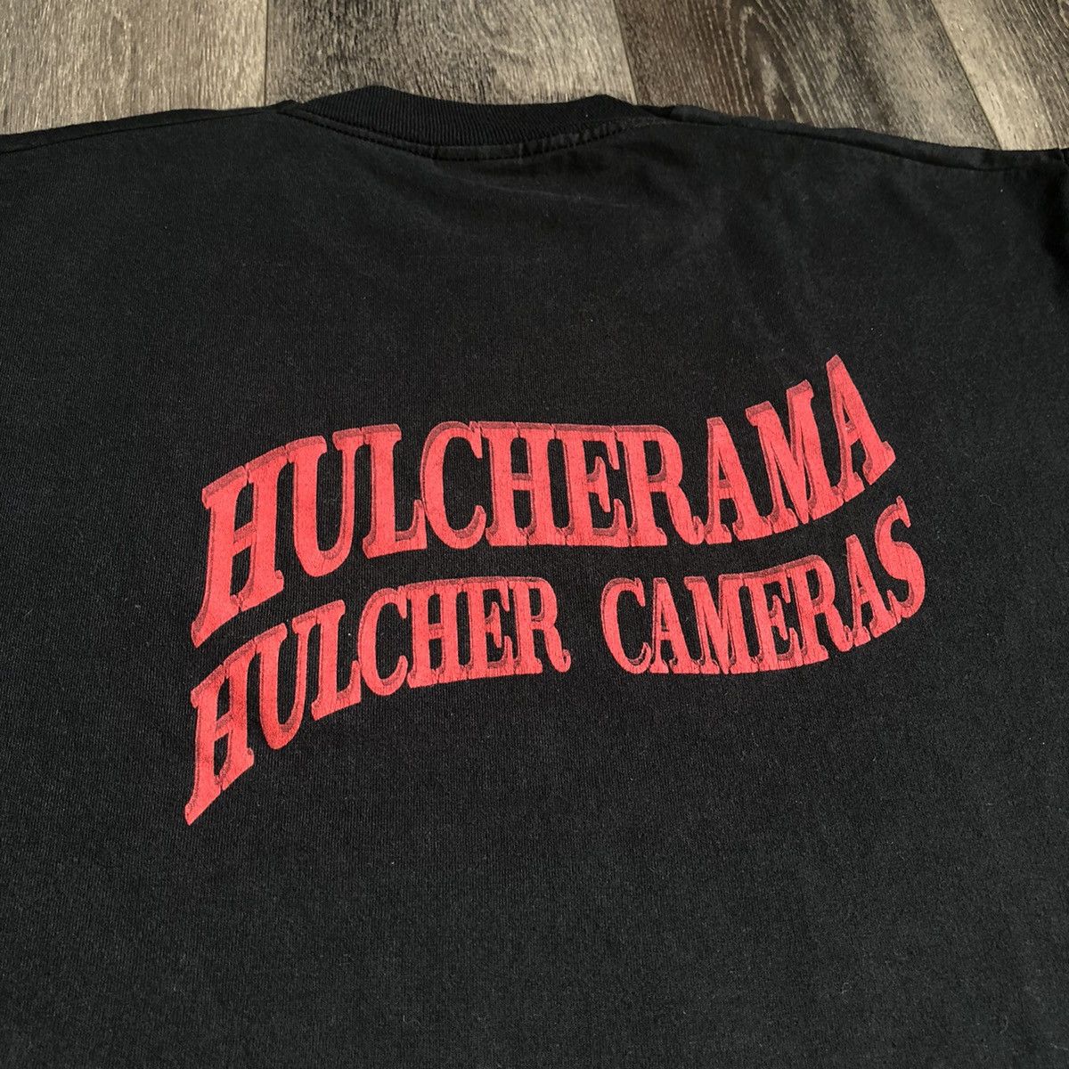 Vintage Vintage 1990s Hulcher Cameras Hulcherama Retro Logo T Shirt Size US XL / EU 56 / 4 - 5 Thumbnail