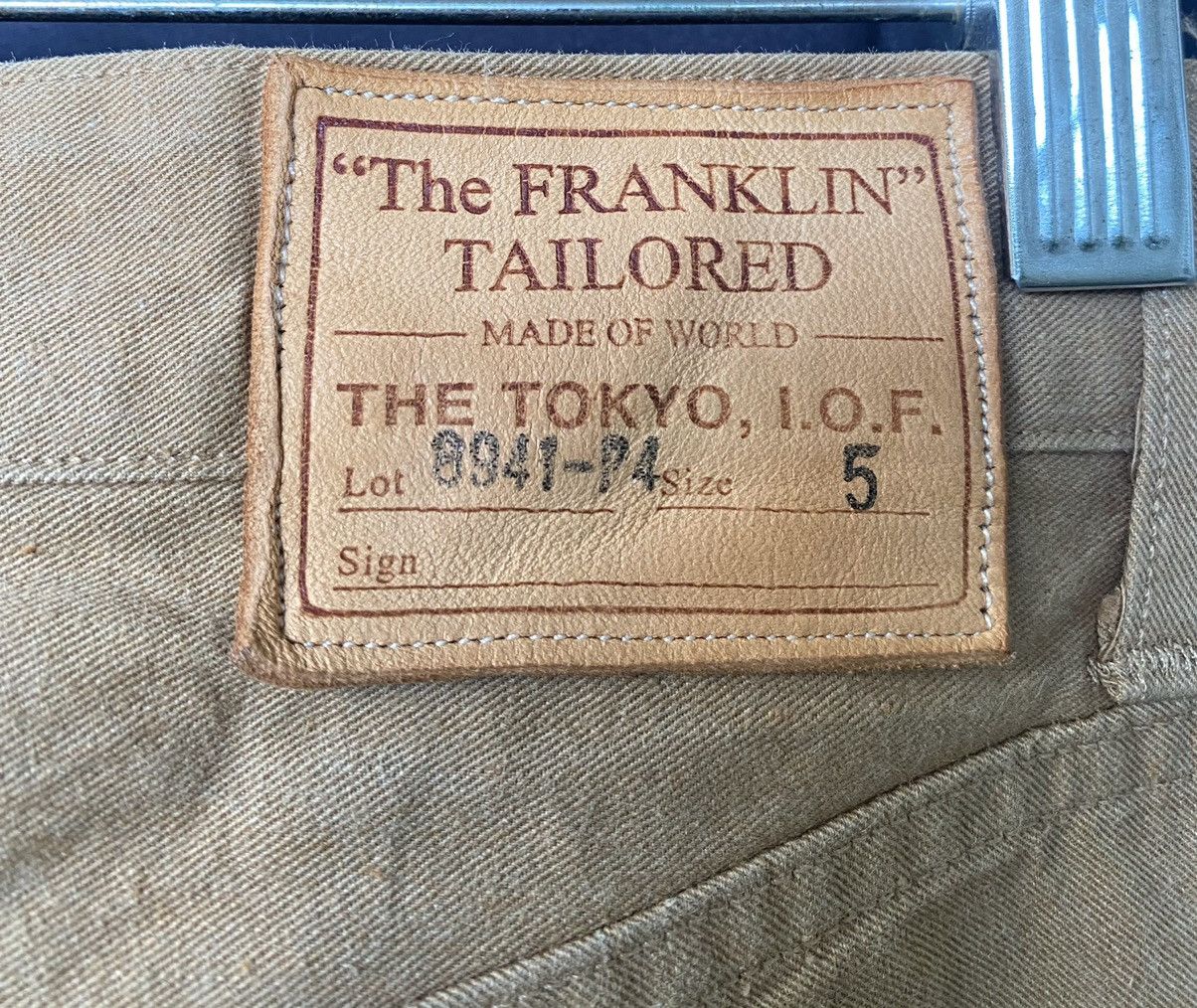 Japanese Brand The Franklin tailored Selvadge pants Size US 30 / EU 46 - 5 Thumbnail
