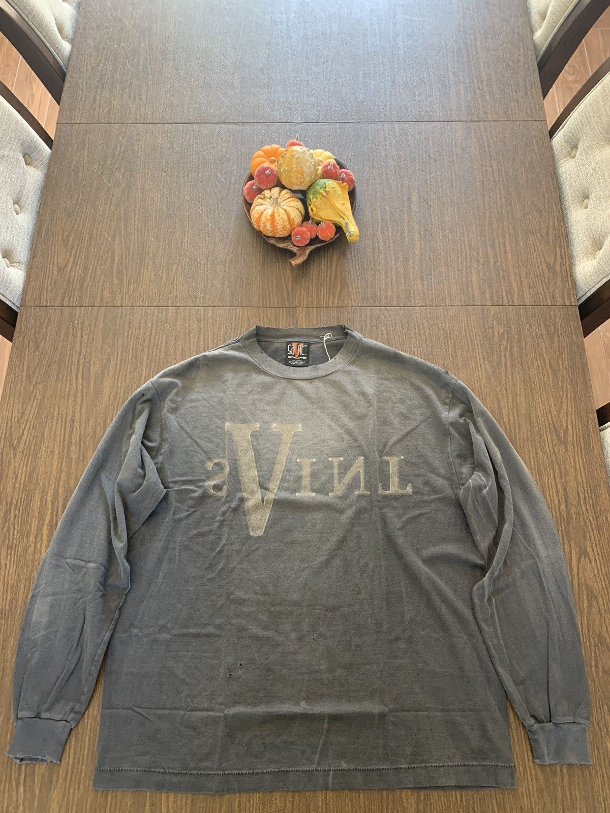 Vlone Saint Mxxxxxx x Vlone VL LS Tee / Maria / Blk | Grailed