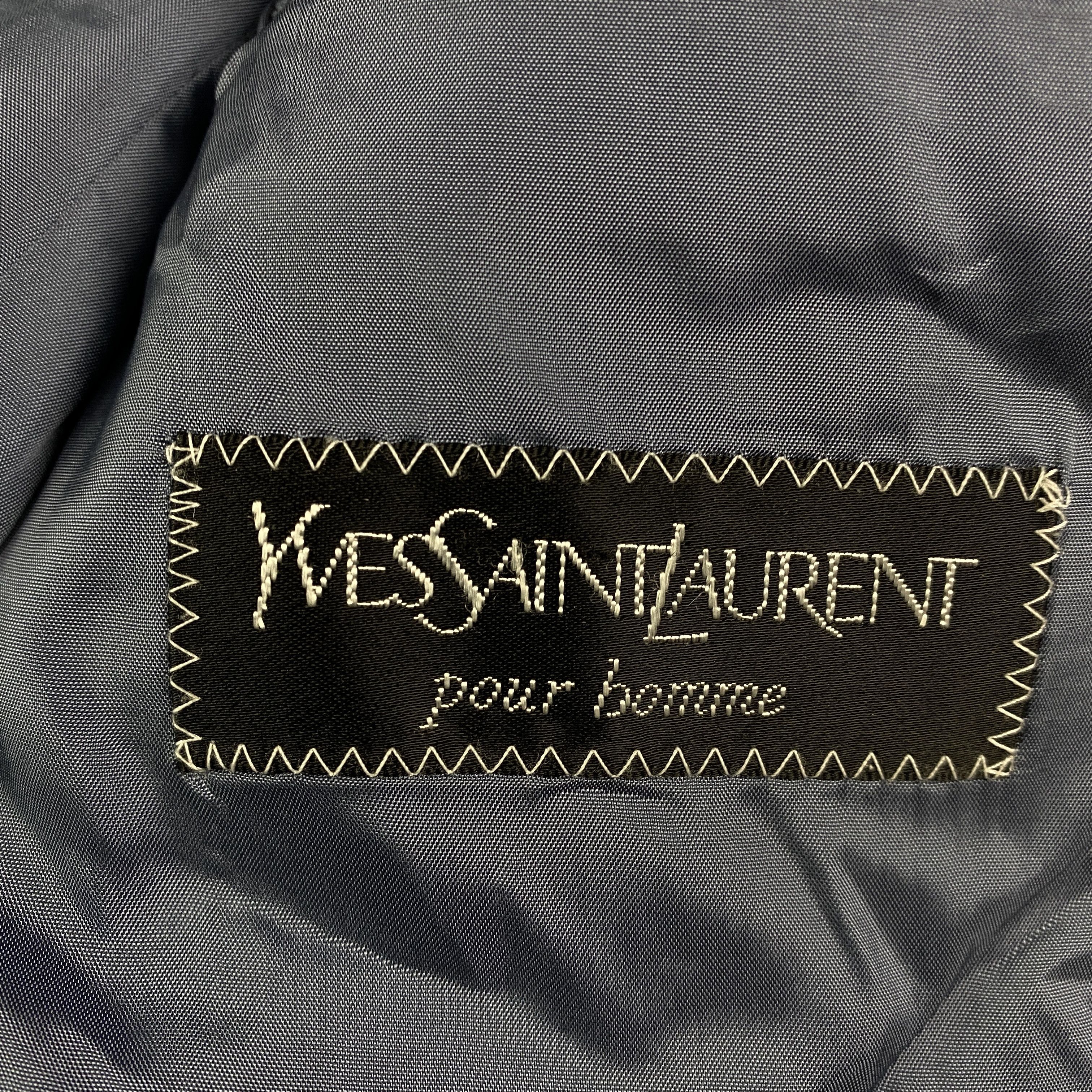 Yves Saint Laurent Mens Blazer Jacket Yves Saints Laurent Vintage Size 50 Size 50R - 6 Thumbnail