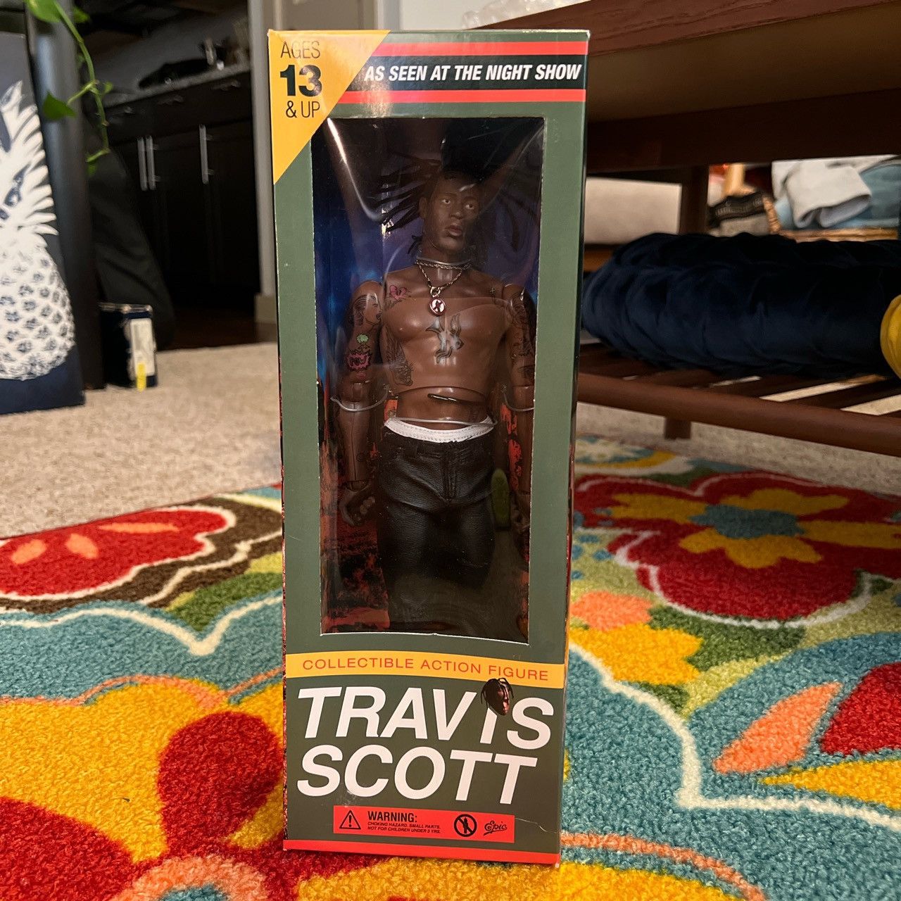 travis scott action figure stockx