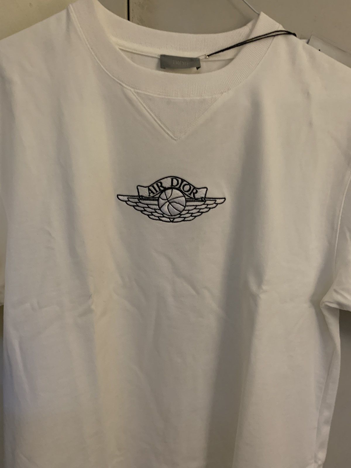 dior x air jordan t shirt