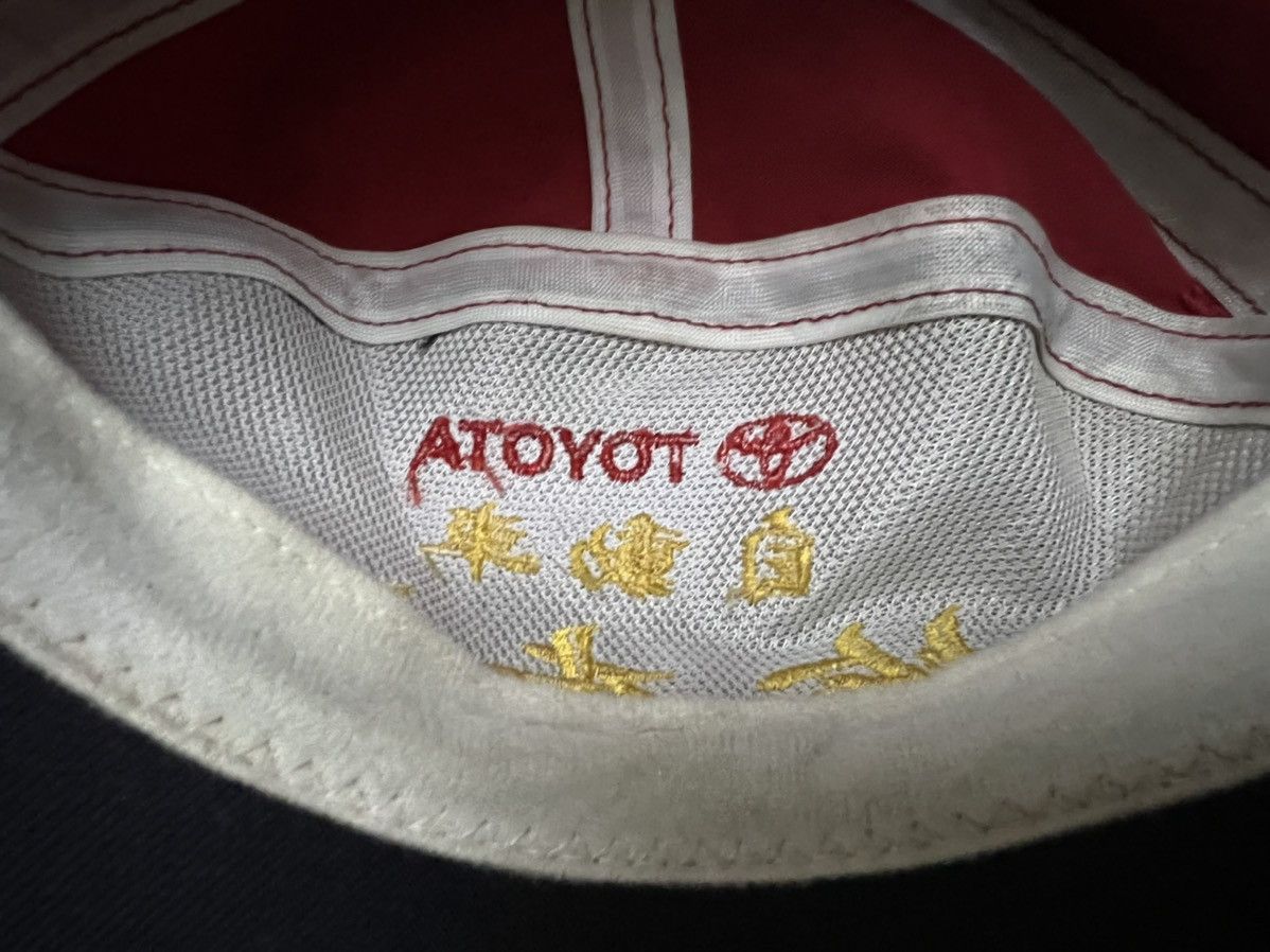 Japanese Brand × Vintage VINTAGE TOYOTA 3 MONKEY KANJI RACING CAP Size ONE SIZE - 18 Thumbnail