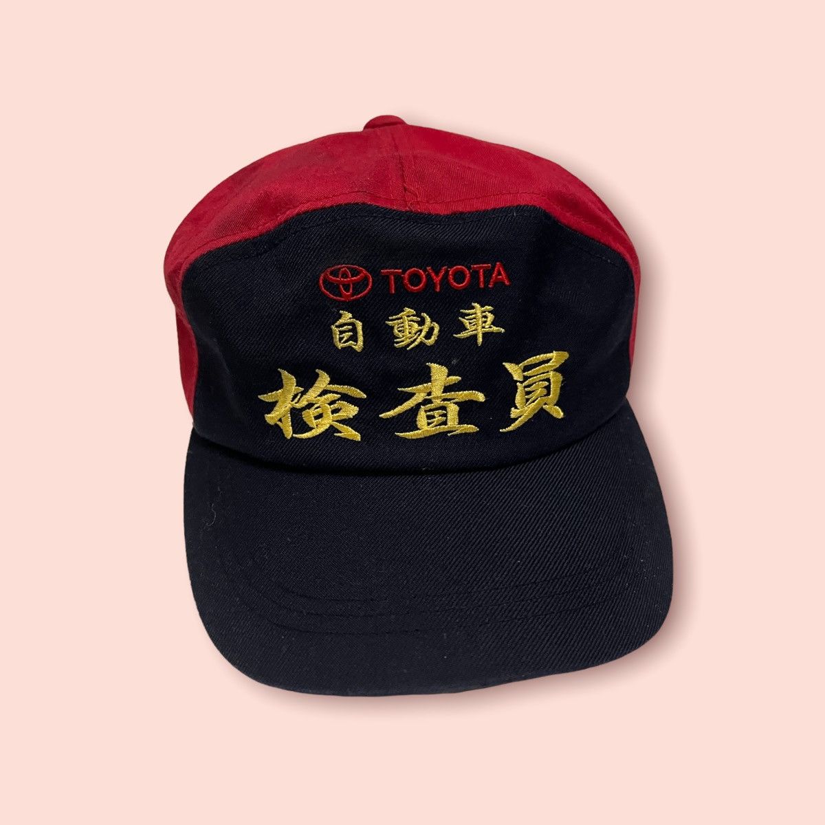 Japanese Brand × Vintage VINTAGE TOYOTA 3 MONKEY KANJI RACING CAP Size ONE SIZE - 3 Thumbnail
