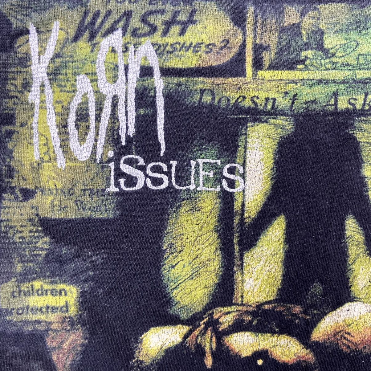 Vintage 2000s KORN ISSUES FADED TEE - 793 Size US XL / EU 56 / 4 - 3 Thumbnail