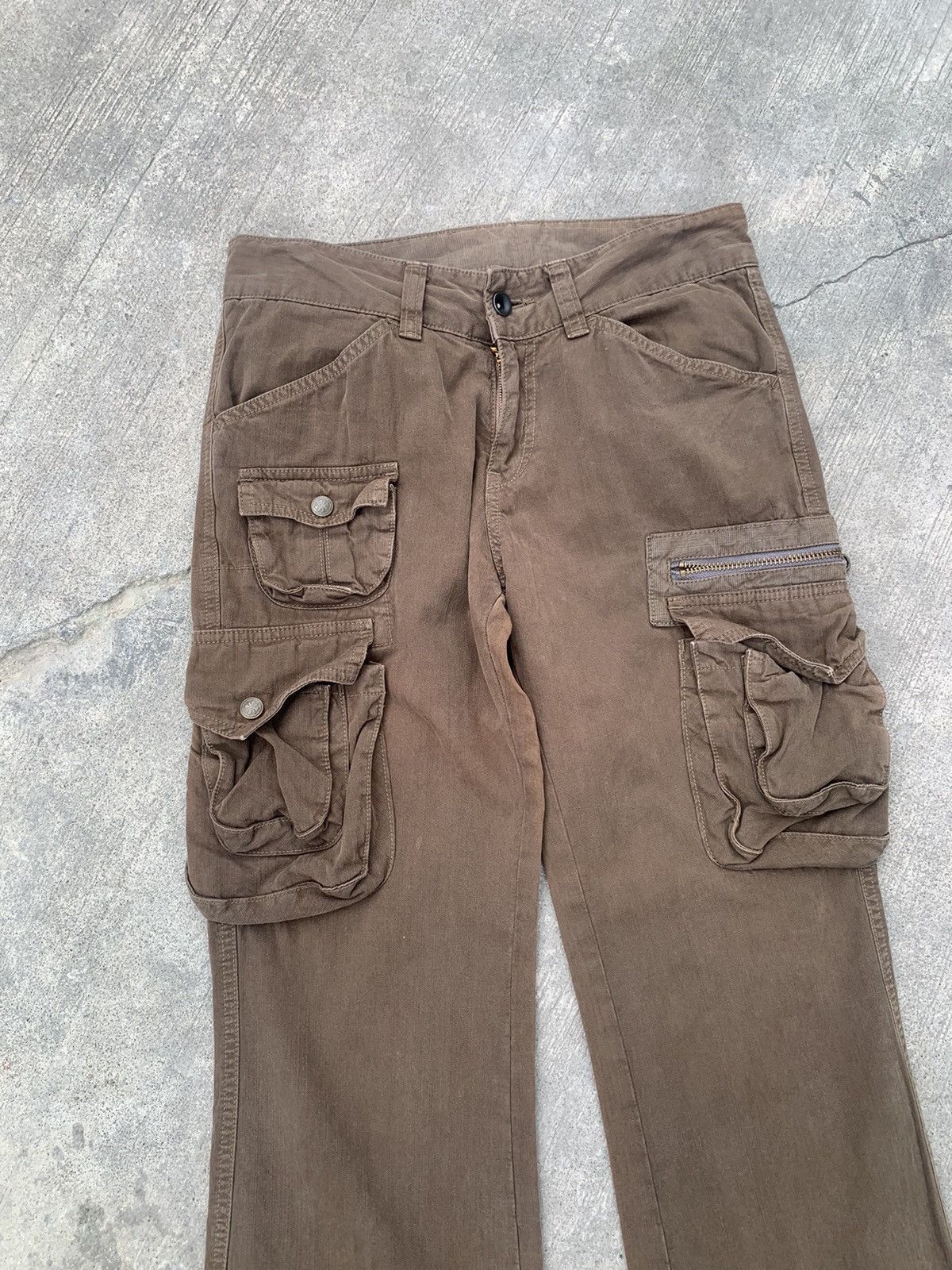 Japanese Brand Et boite flared tactical multipocket cargo pants for women Size US 30 / EU 46 - 1 Thumbnail