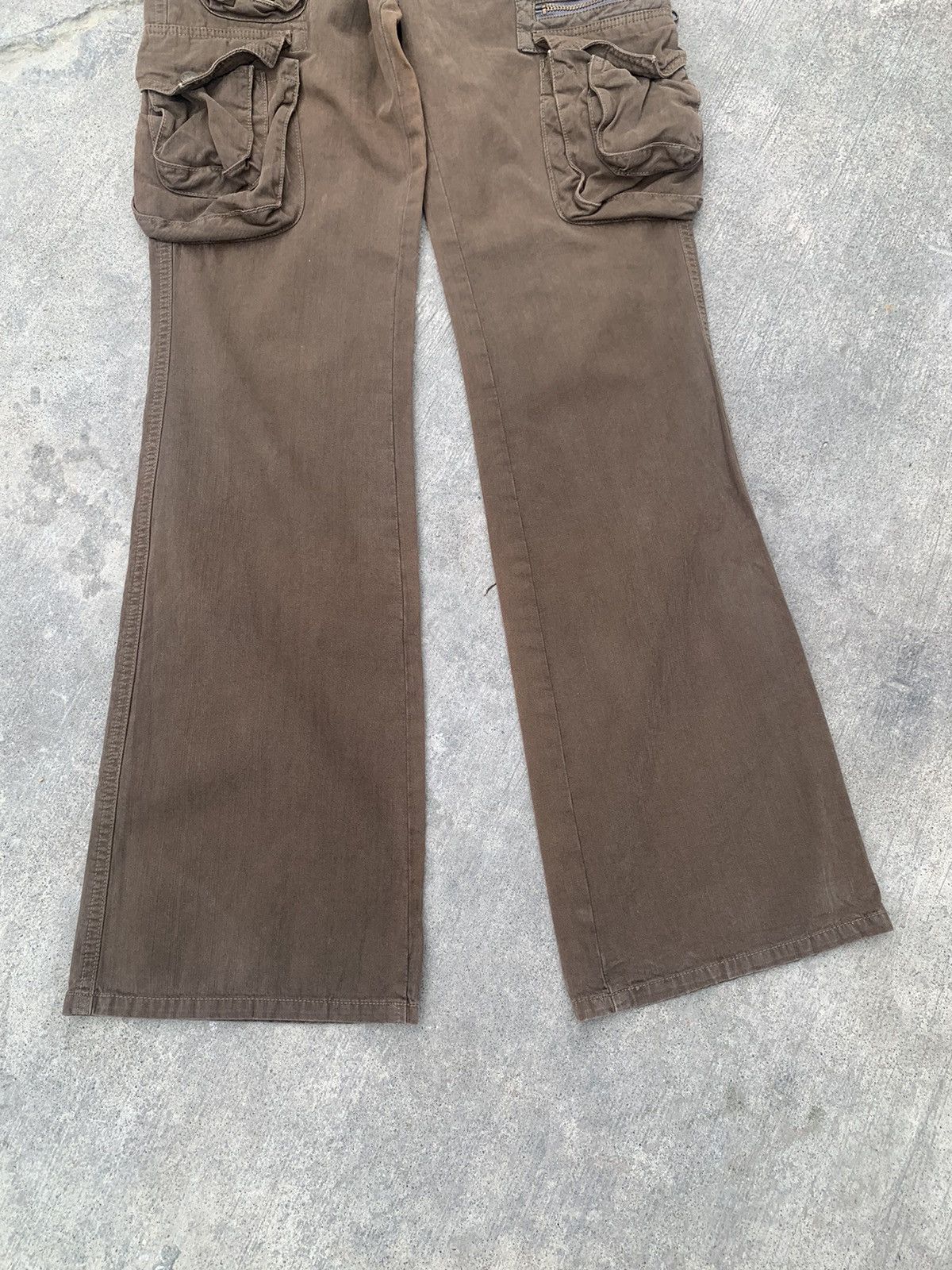Japanese Brand Et boite flared tactical multipocket cargo pants for women Size US 30 / EU 46 - 7 Thumbnail