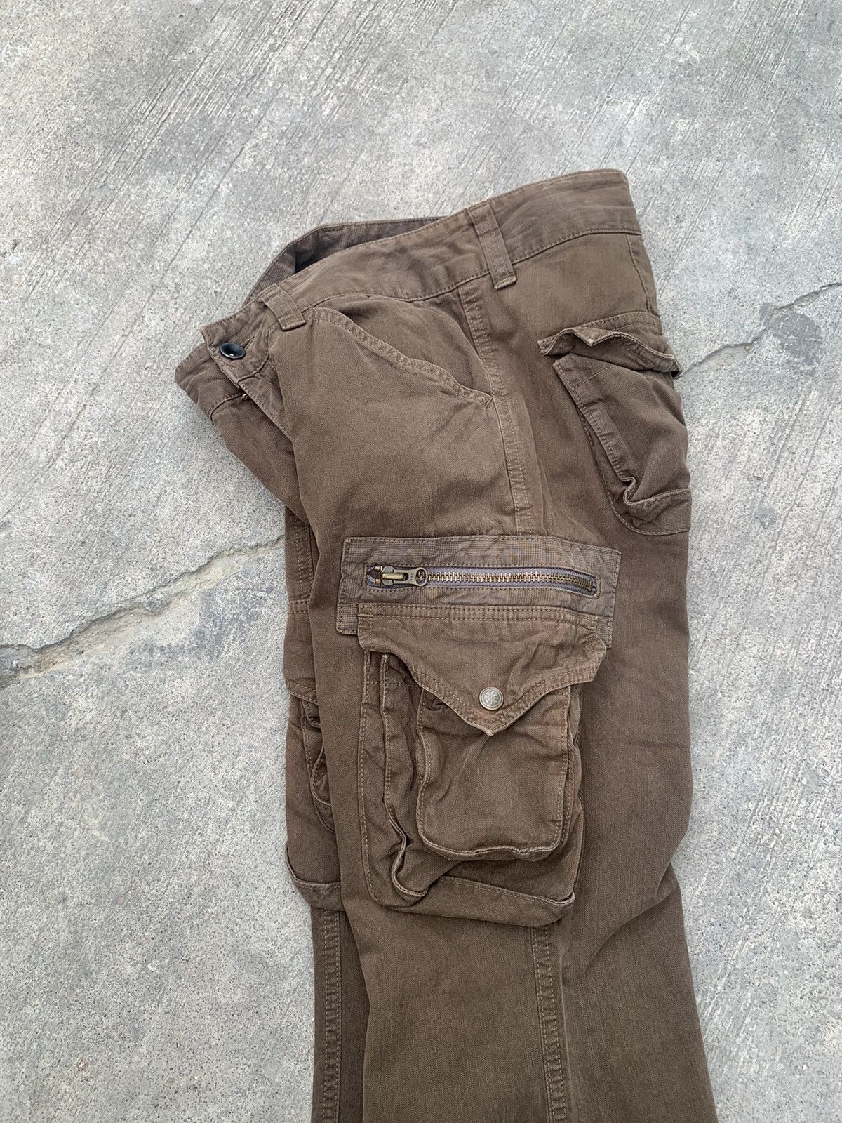 Japanese Brand Et boite flared tactical multipocket cargo pants for women Size US 30 / EU 46 - 3 Thumbnail