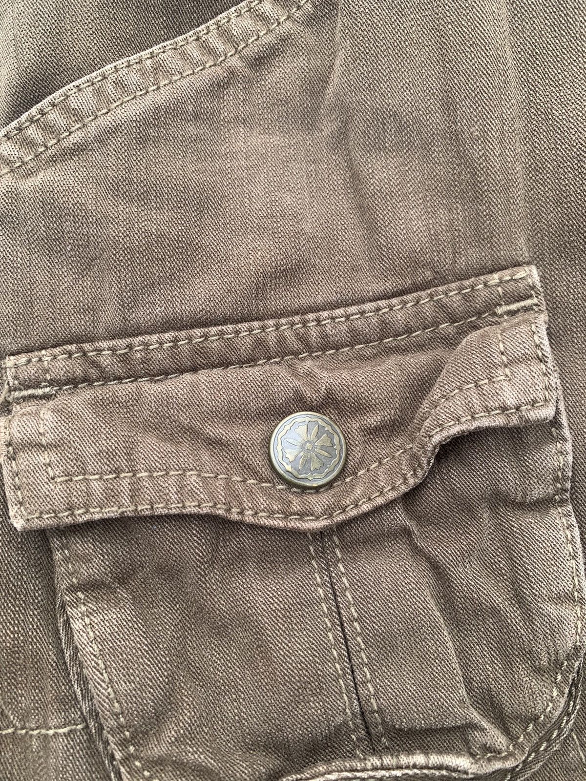 Japanese Brand Et boite flared tactical multipocket cargo pants for women Size US 30 / EU 46 - 6 Thumbnail