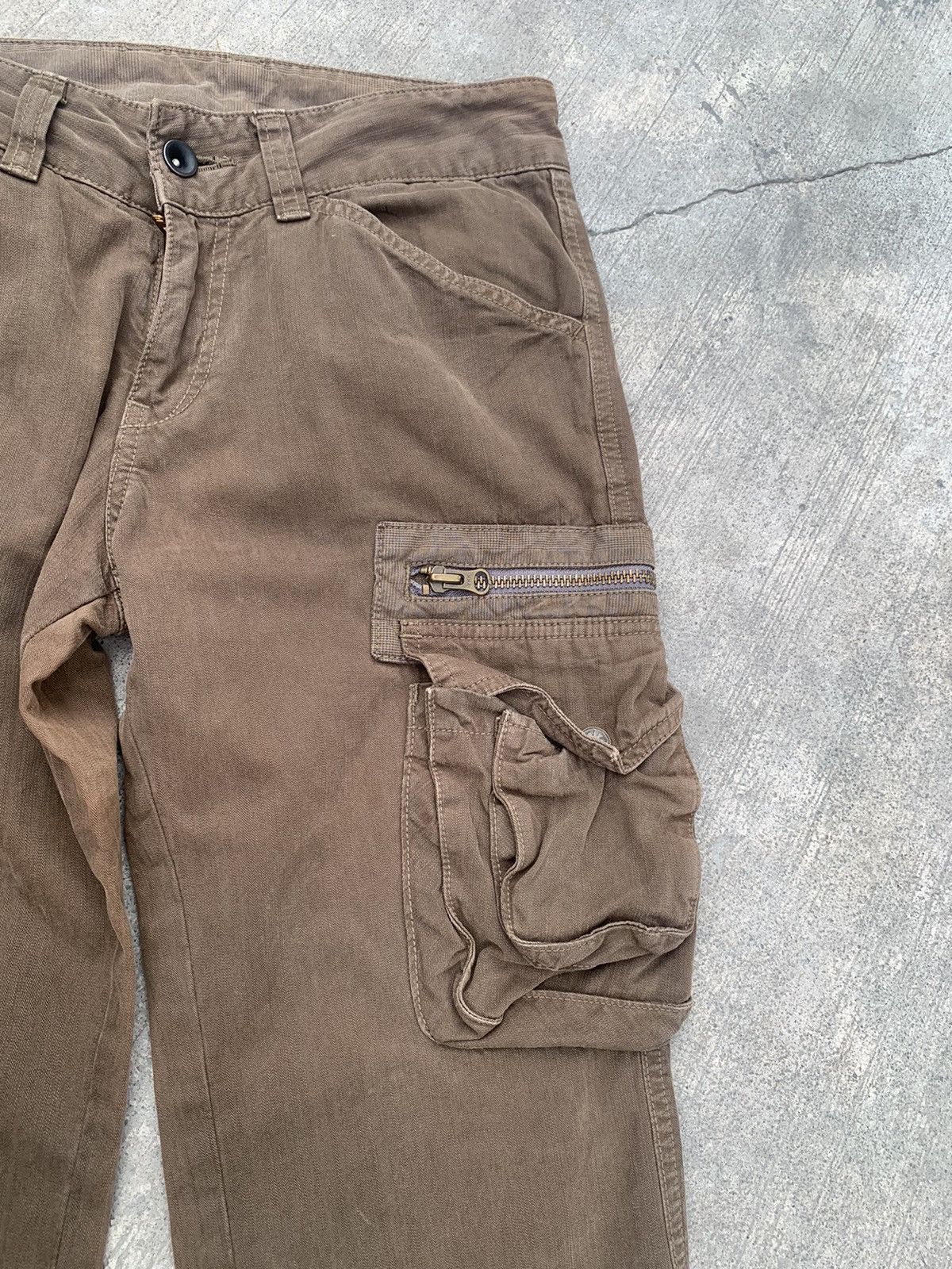 Japanese Brand Et boite flared tactical multipocket cargo pants for women Size US 30 / EU 46 - 5 Thumbnail