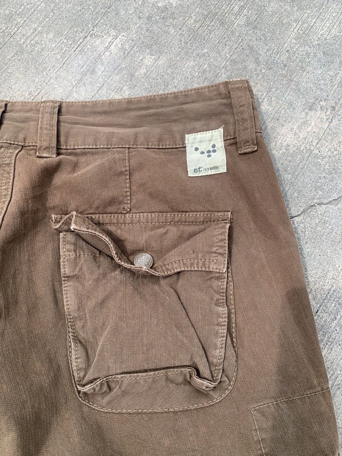 Japanese Brand Et boite flared tactical multipocket cargo pants for women Size US 30 / EU 46 - 10 Thumbnail