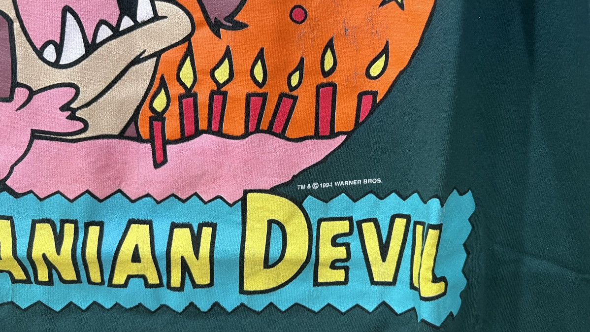 Vintage 1994 Happy 40th Birthday Tasmanian Devil Sz L Single Stitch Size US L / EU 52-54 / 3 - 5 Thumbnail
