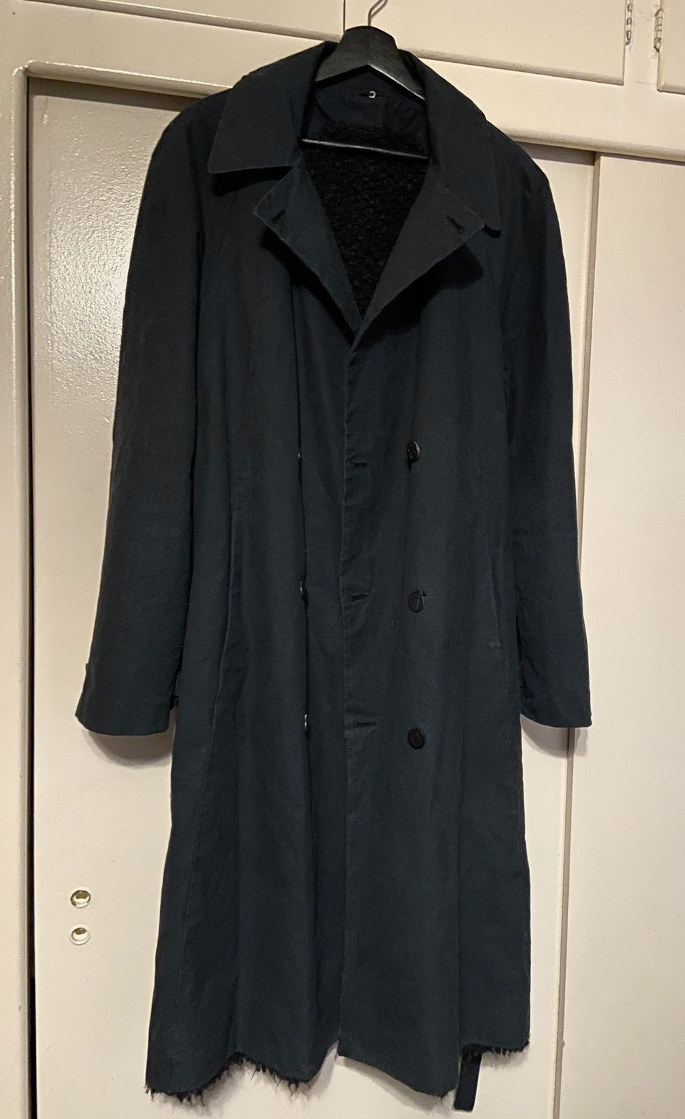 Label Under Construction Military Inner Cloth Trench Coat | Grailed