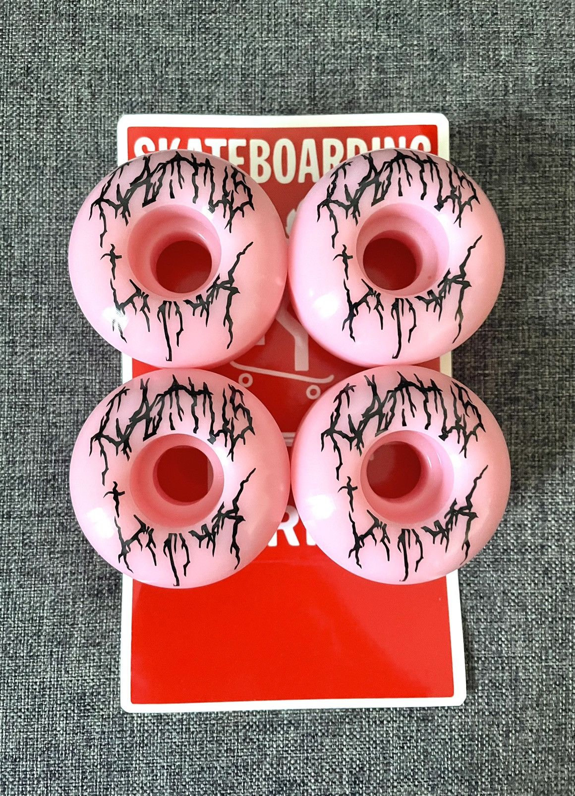 Travis Scott Travis Scott Cactus Jack Pink SB Wheels | Grailed