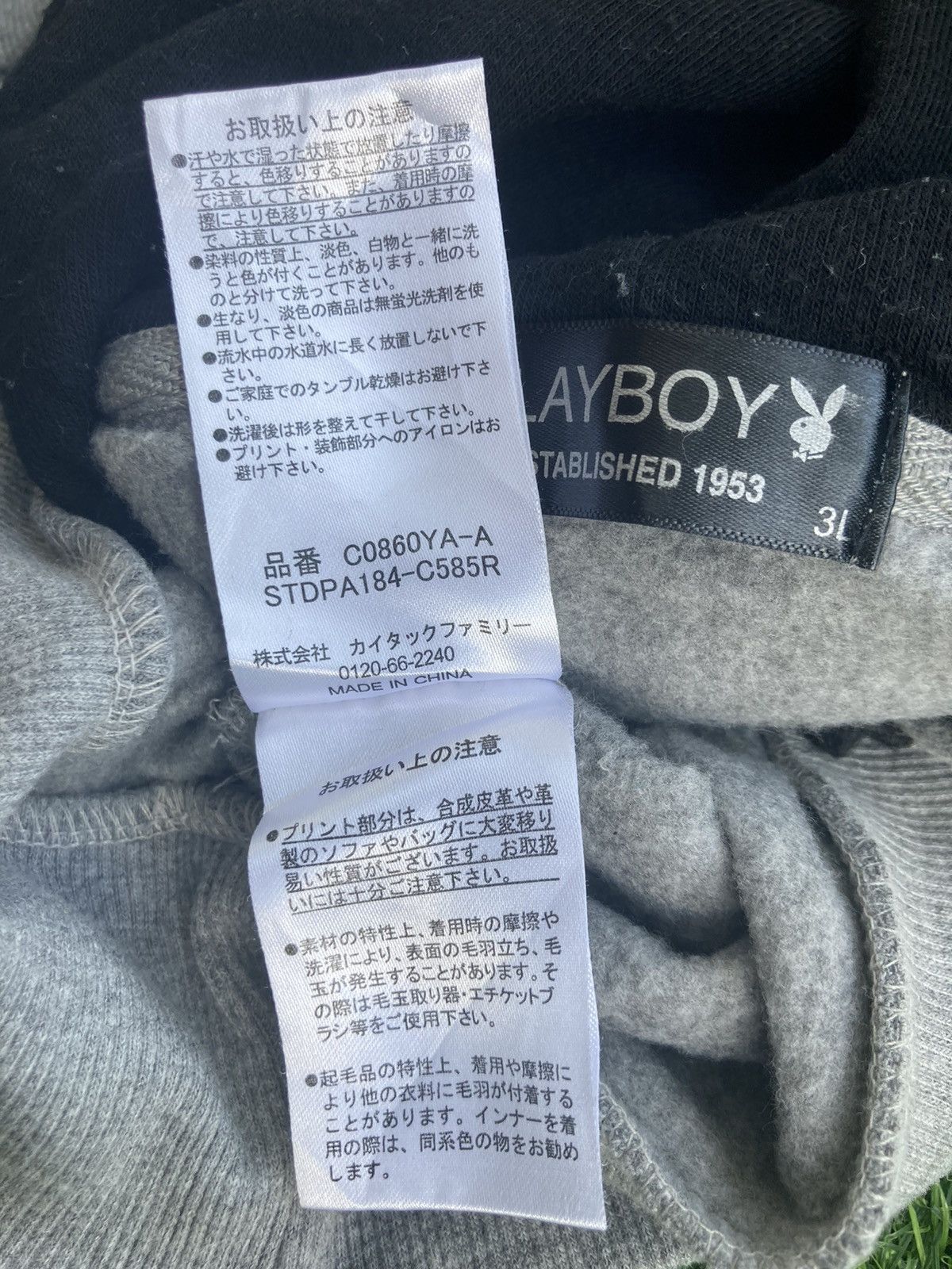 Playboy SPELLOUT PLAYBOY HOODIE Size US XXL / EU 58 / 5 - 5 Thumbnail