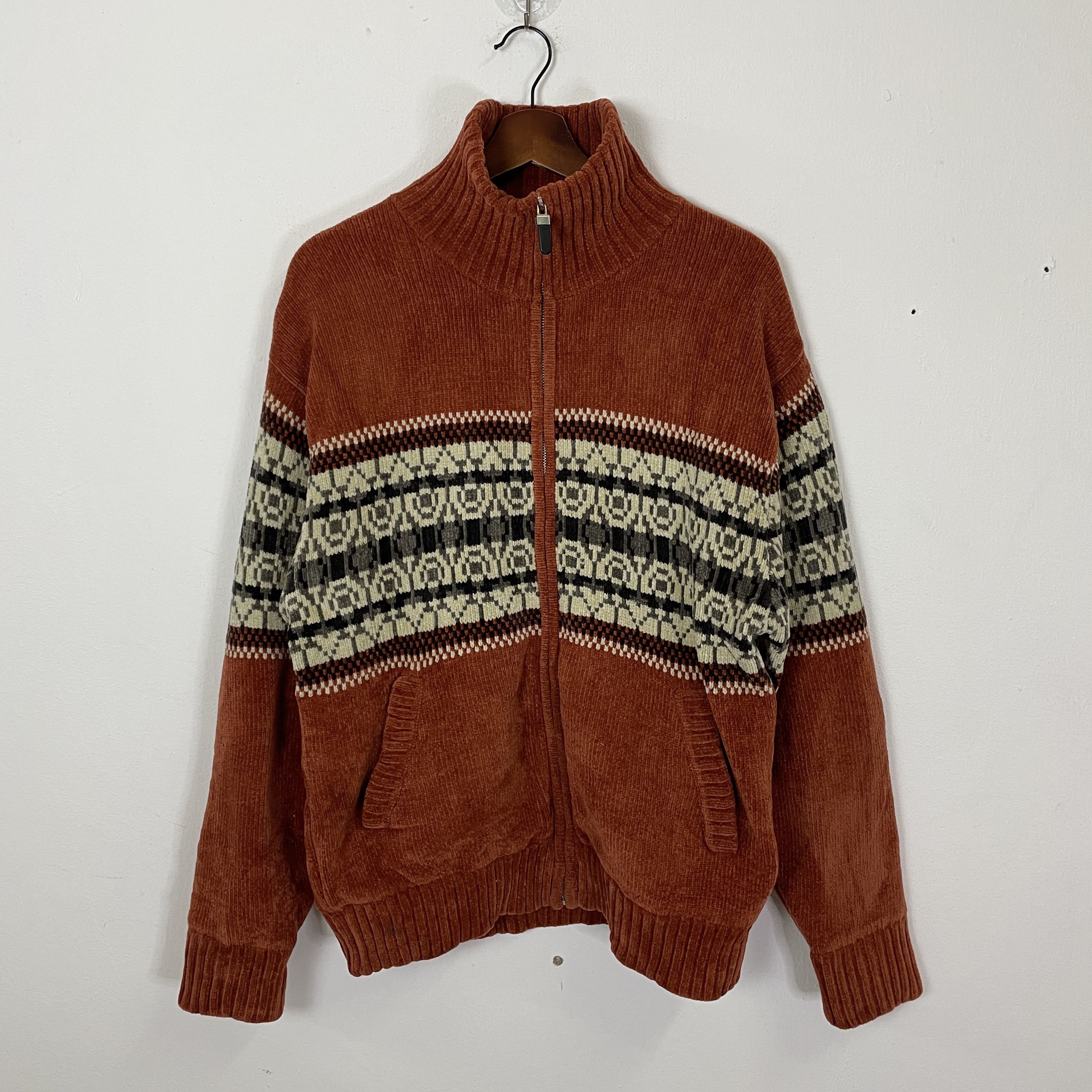 Other Vintage Unbranded Art Zipper Ups Jacket Size US M / EU 48-50 / 2 - 1 Thumbnail