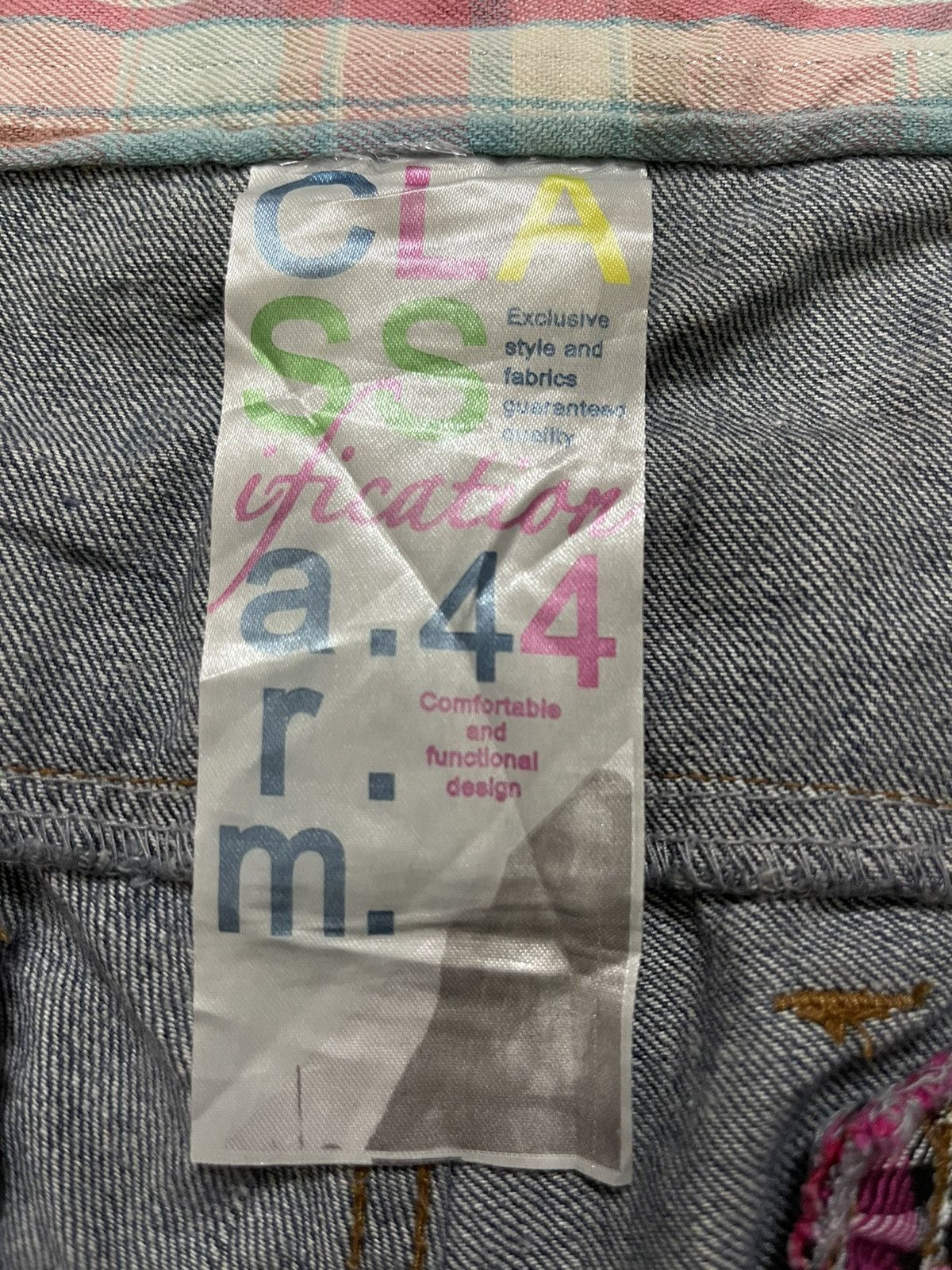 Designer × Japanese Brand Japanese Brand Double Waist Denim Jeans Size US 32 / EU 48 - 4 Thumbnail