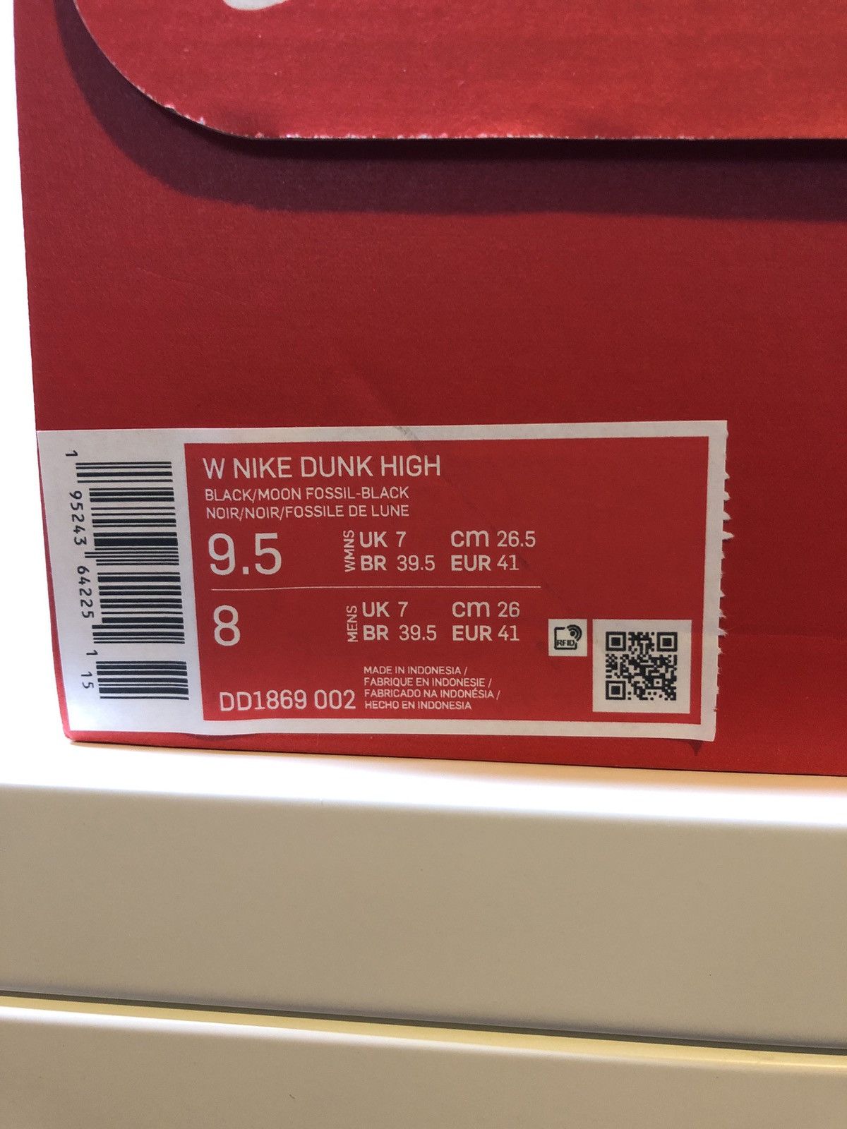 Nike Nike Dunk High Moon Fossil Size US 8 / EU 41 - 6 Thumbnail