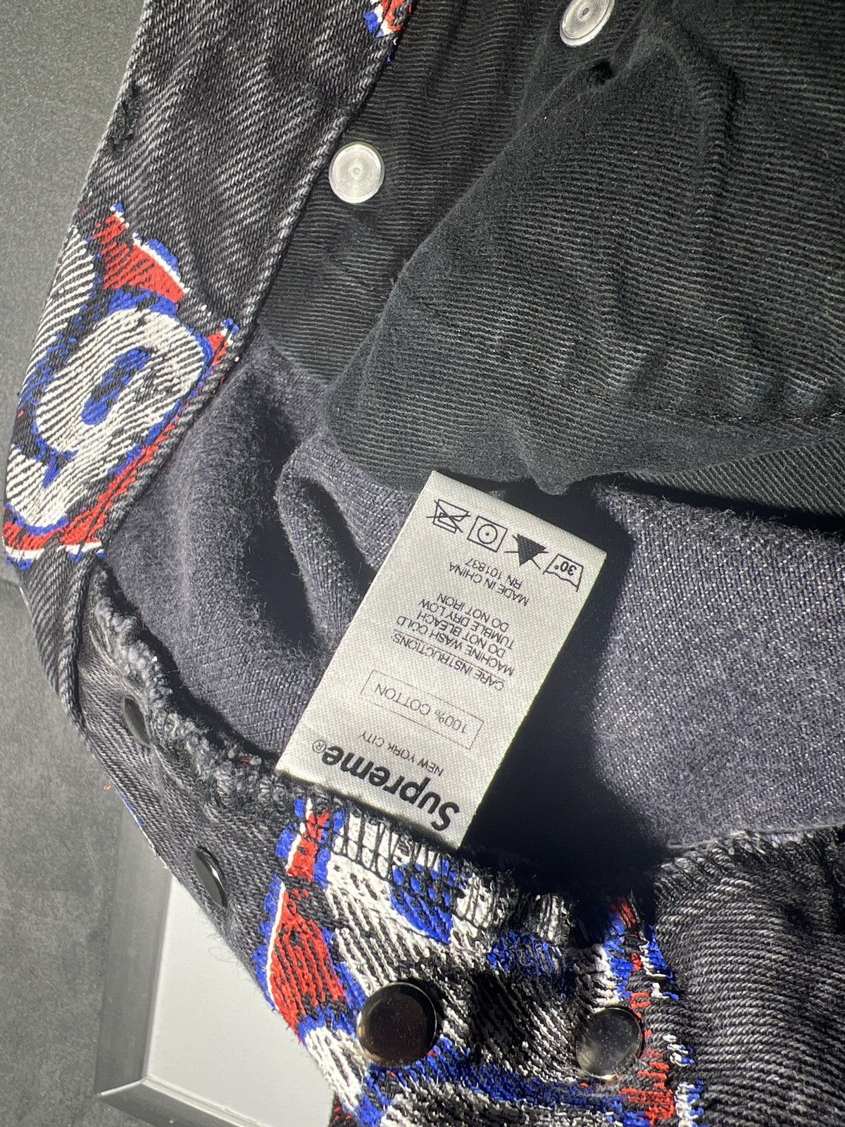 Supreme Supreme 666 denim sz 32 Size US 32 / EU 48 - 4 Thumbnail