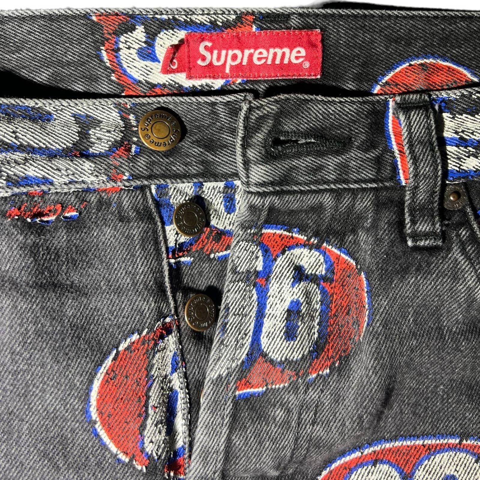 Supreme Supreme 666 denim sz 32 Size US 32 / EU 48 - 3 Thumbnail