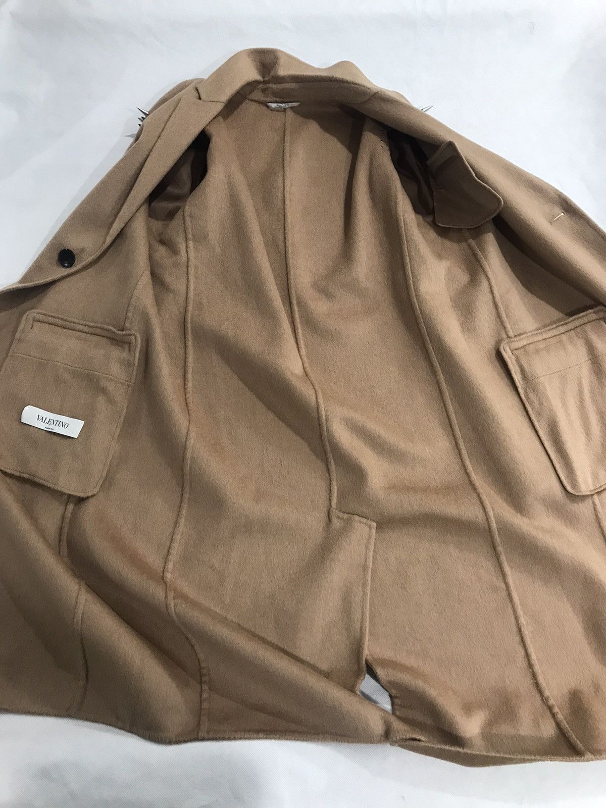 Valentino Valentino studded oversized overcoat. 46/S. $4200 Size US S / EU 44-46 / 1 - 13 Thumbnail