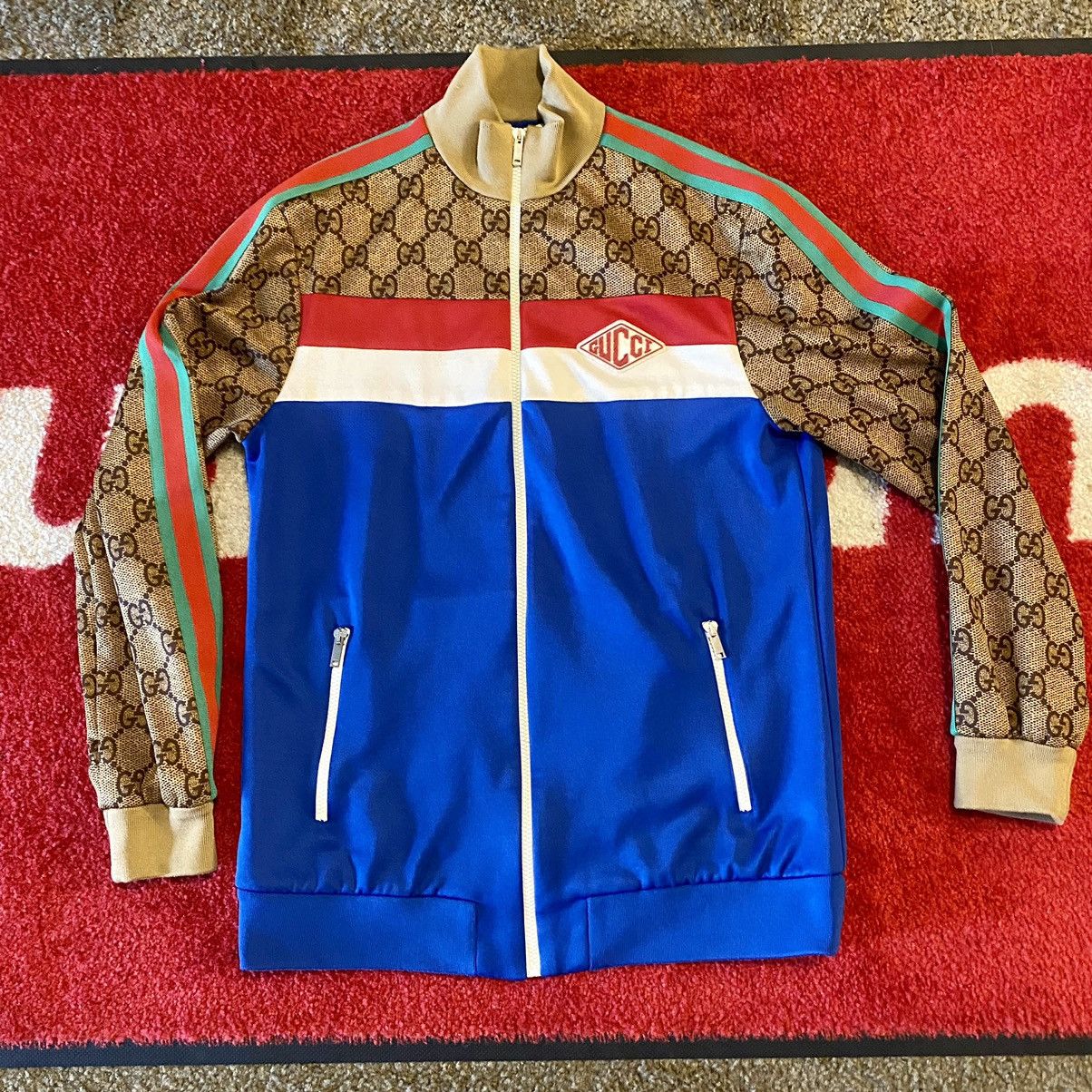 Gucci Gucci Monogram Technical Track Jacket | Grailed