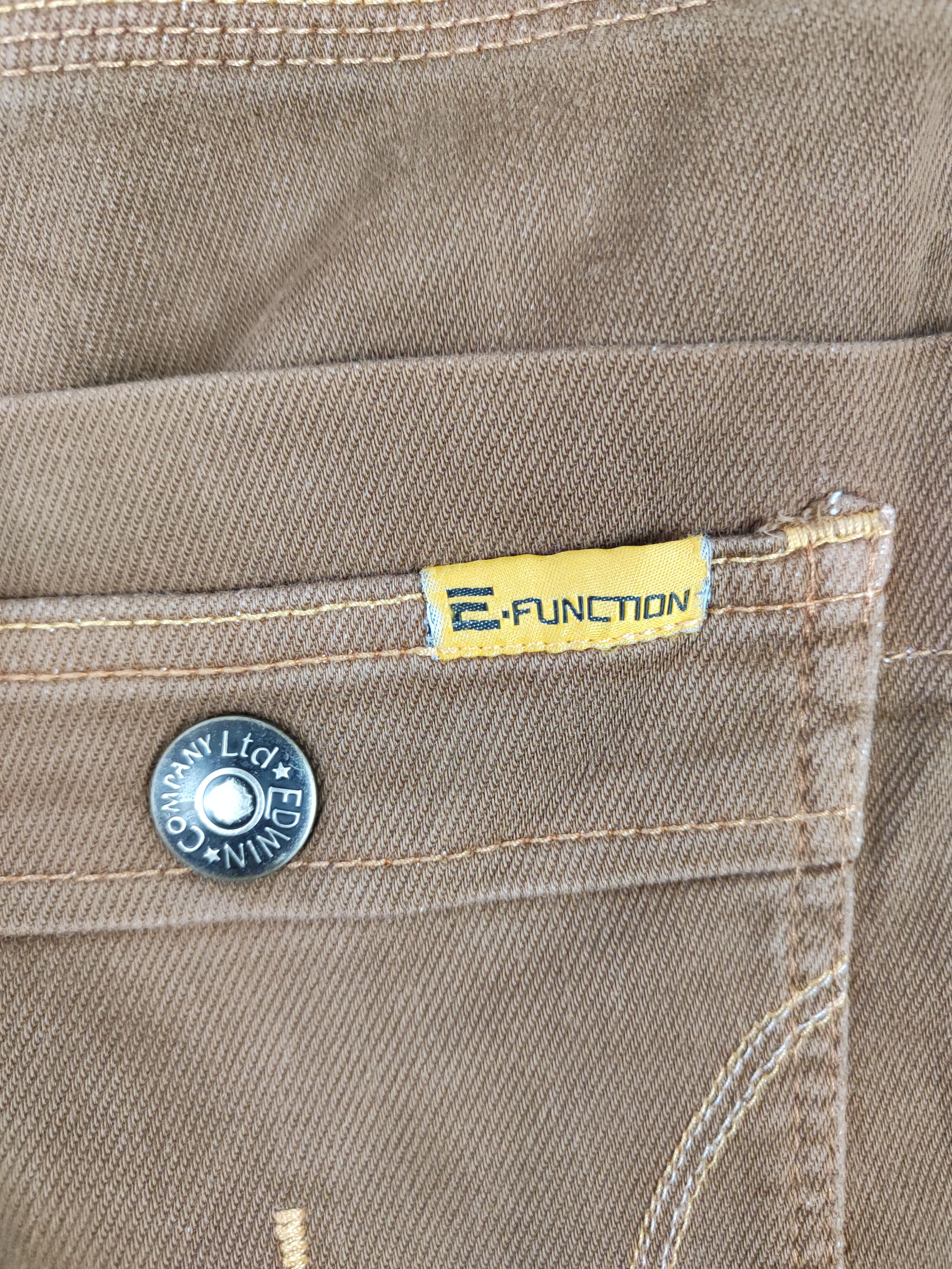 Edwin Edwin Brown Denim jeans Pants #4892 Size US 35 - 12 Thumbnail